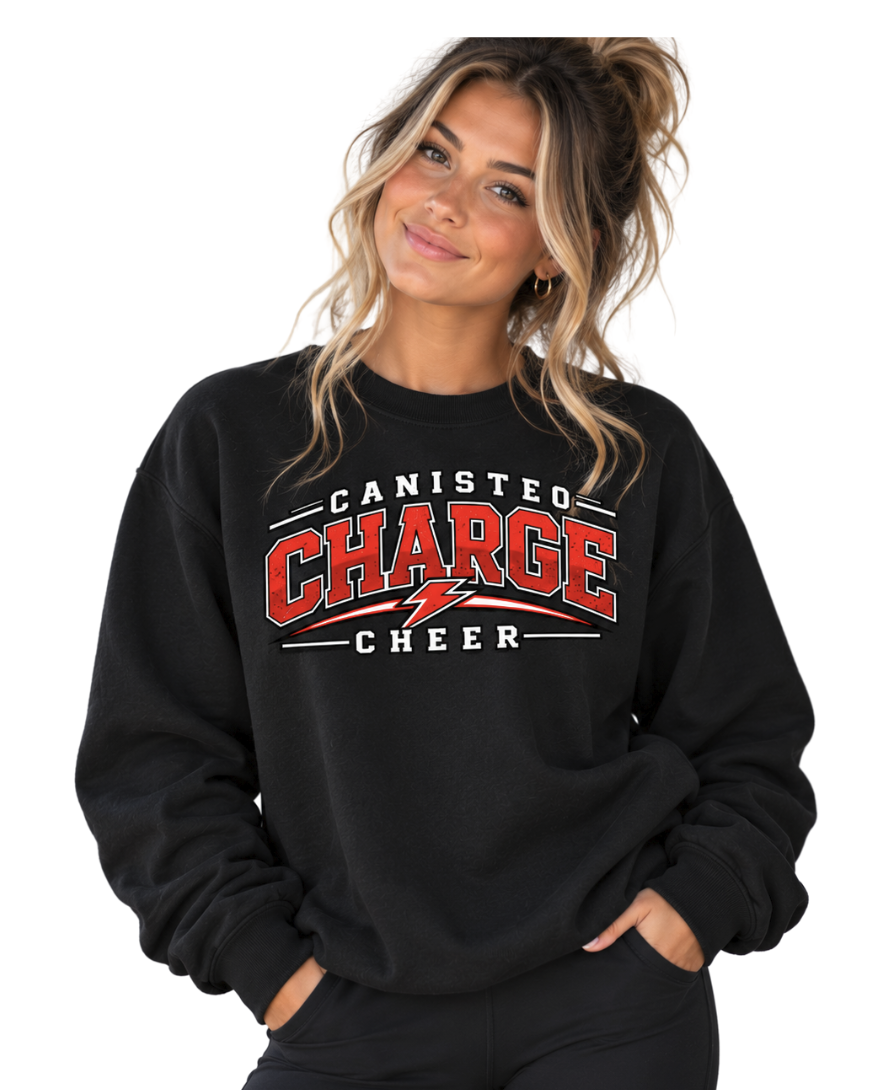 Canisteo Charge Cheer Crewneck