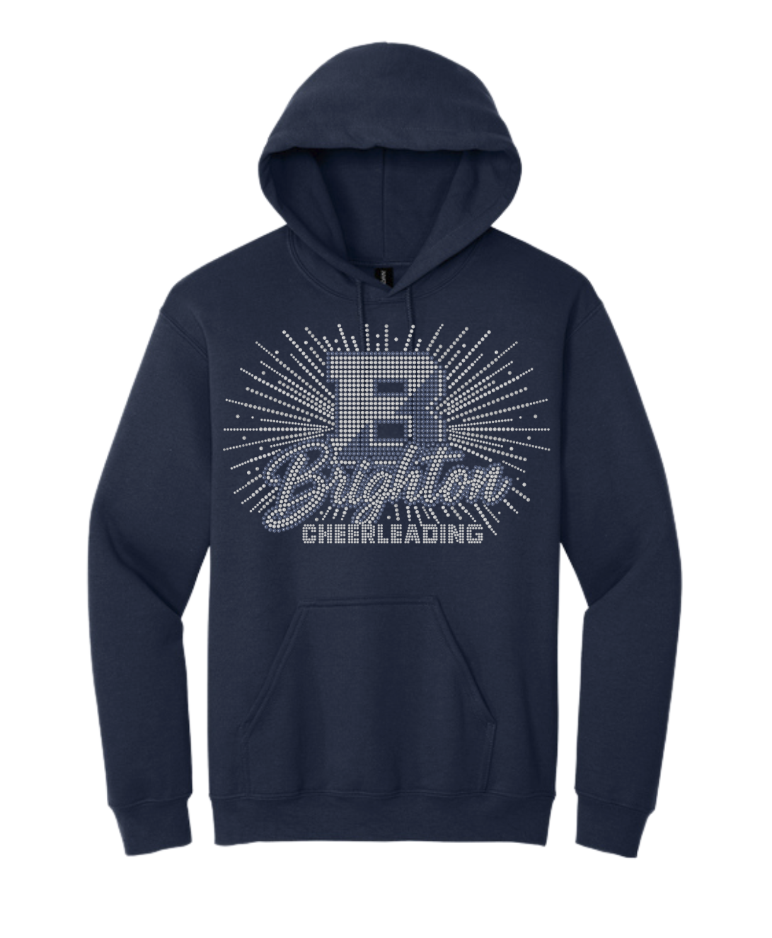 Brighton Cheerleading Bling Burst Hoodie