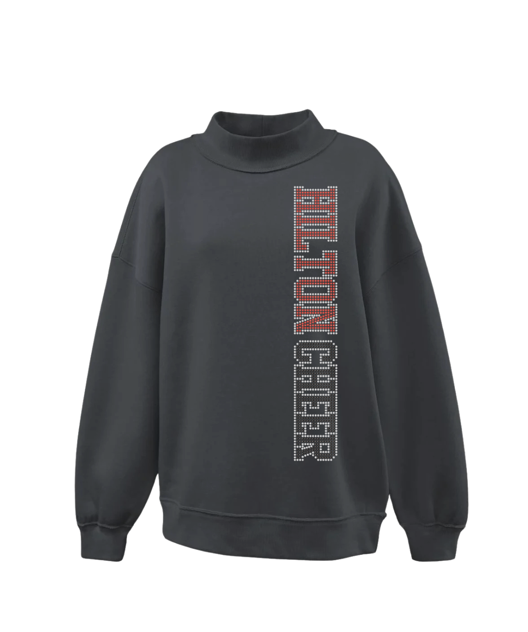 HCS CHEER BLING Mock Neck