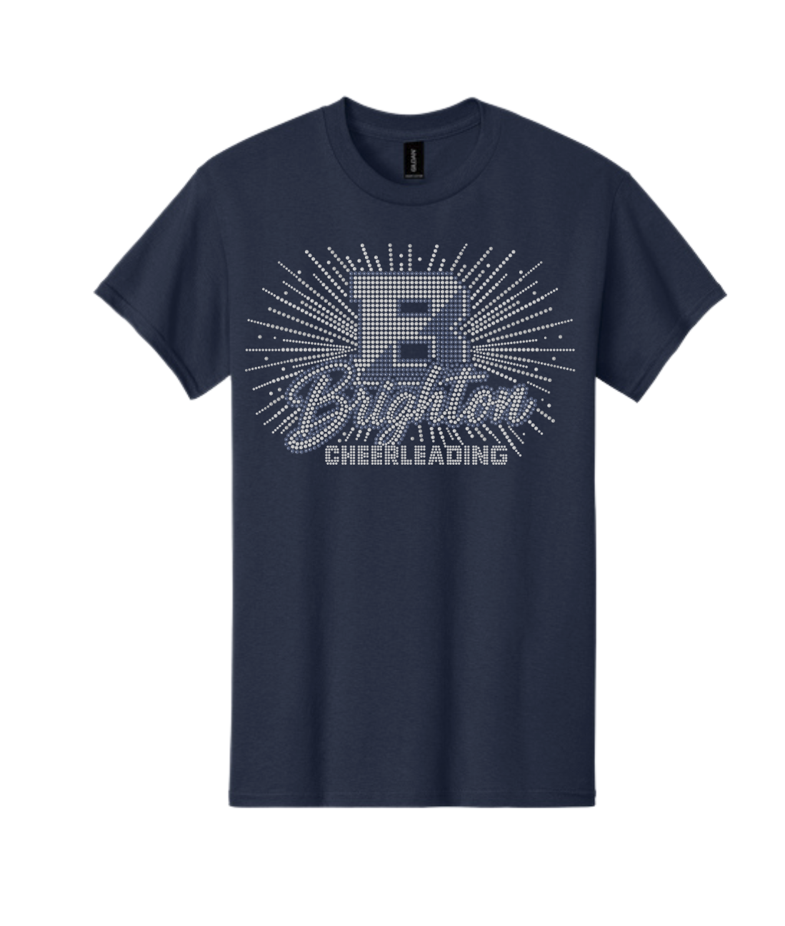 Brighton Cheerleading Bling Burst Tee