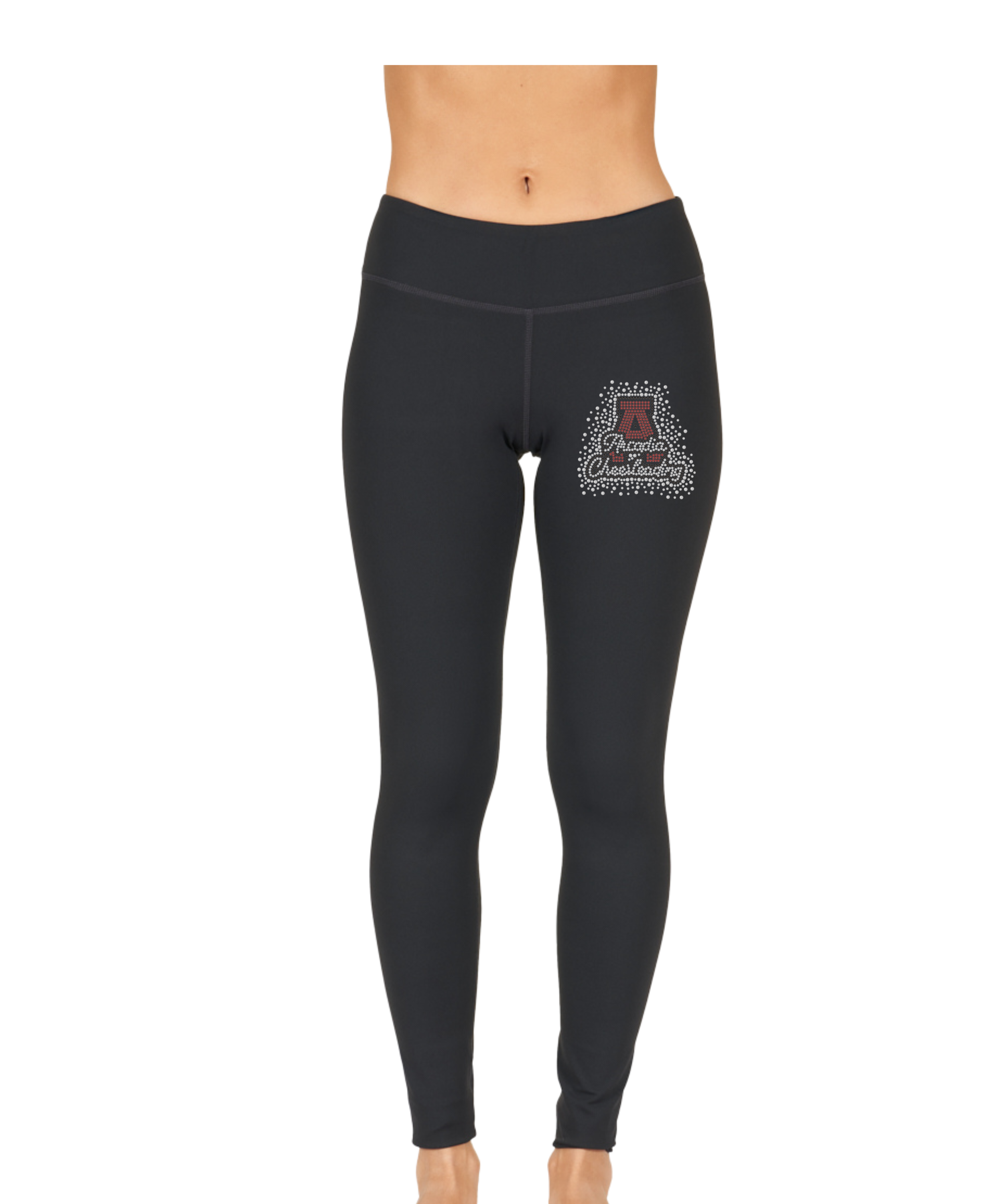 AHS Arcadia Cheerleading Bling Burst Leggings