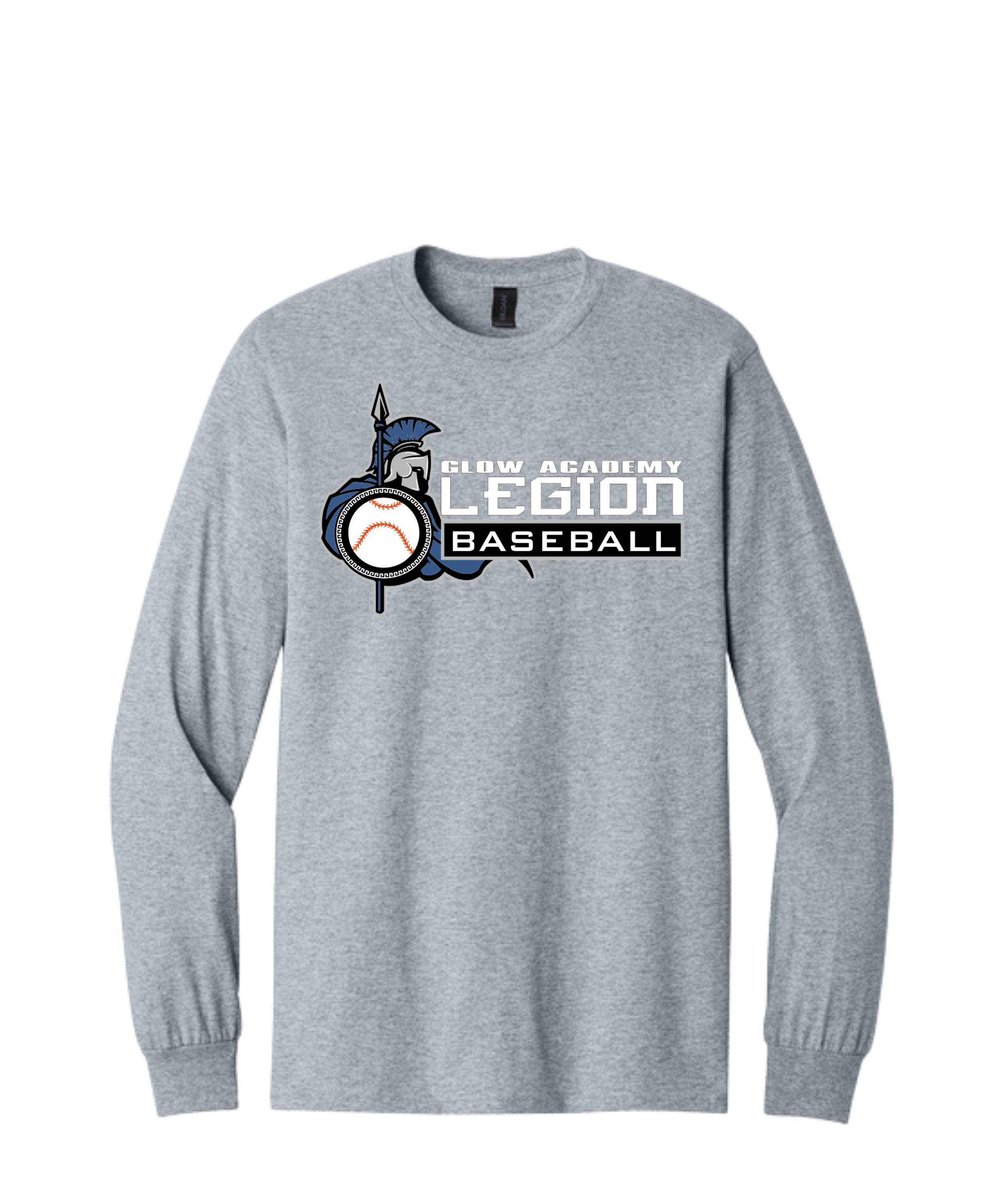 Glow Academy Legion Baseball Long Sleeve Tee