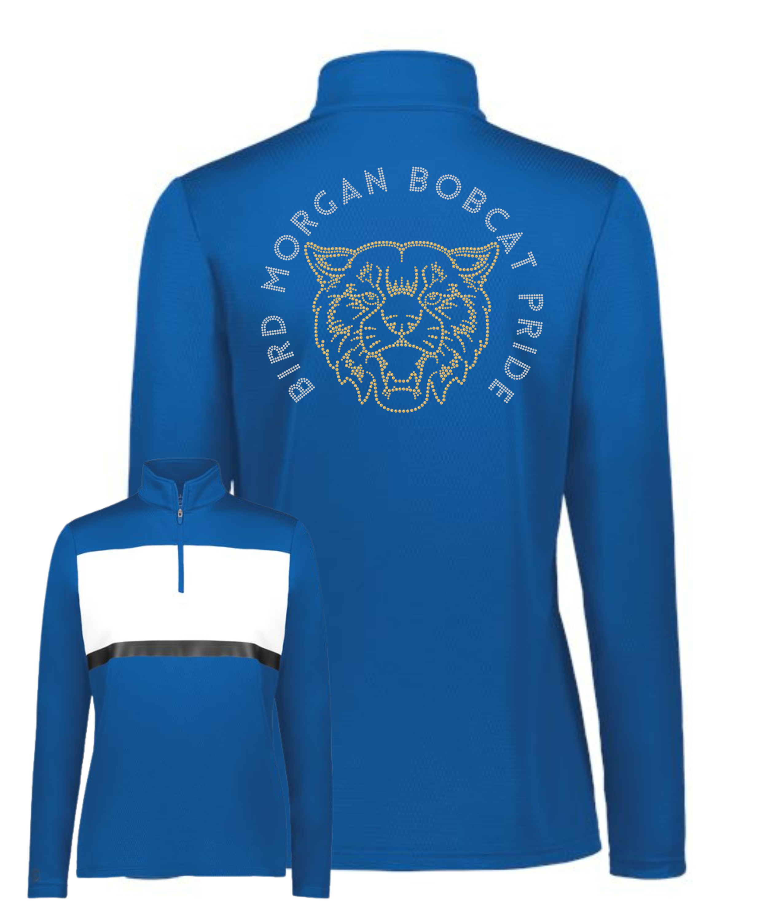 BMB Pride Bling Women's Quarter Zip