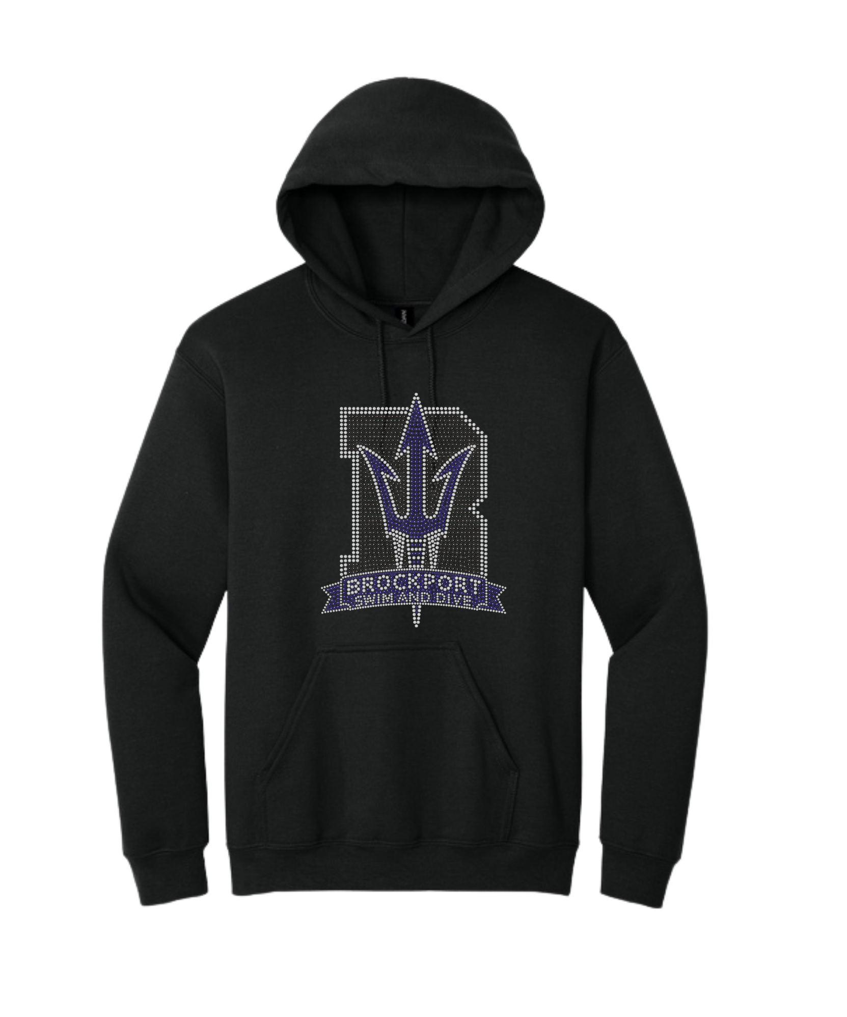 Brockport Swim and Dive Bling Hoodie