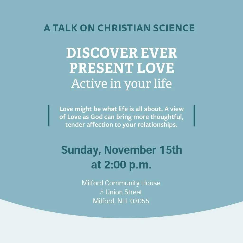 A talk on Christian Science