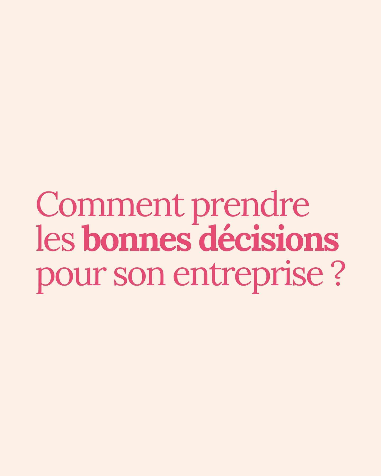 ☕️ Prendre les bonnes d&eacute;cisions n&rsquo;est pas toujours facile &hellip; 

💪🏻 Mais en entra&icirc;nant son petit muscle strat&eacute;gique et en vous habituant &agrave; vous poser quelques questions &agrave; chaque prise de d&eacute;cision, 
