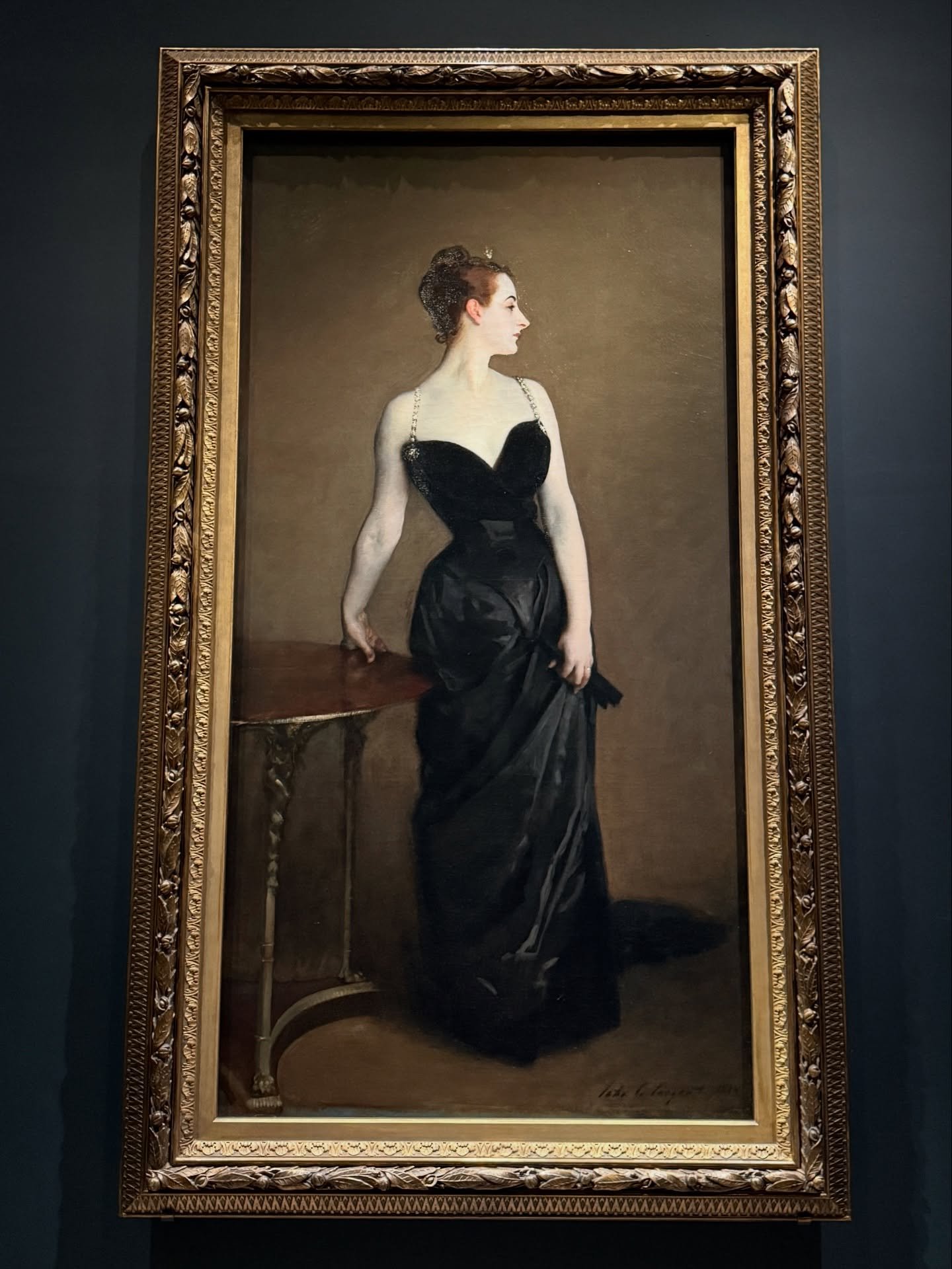What striking images John Singer Sargent created! (1856-1925). He masterfully captured different fabric textures including the sheen of Satin or the folds of Chiffon creating the beautiful illusion of translucency, I&rsquo;m so glad I didn&rsquo;t mi