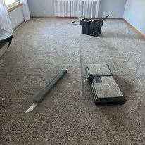 stretch wrinkles carpet