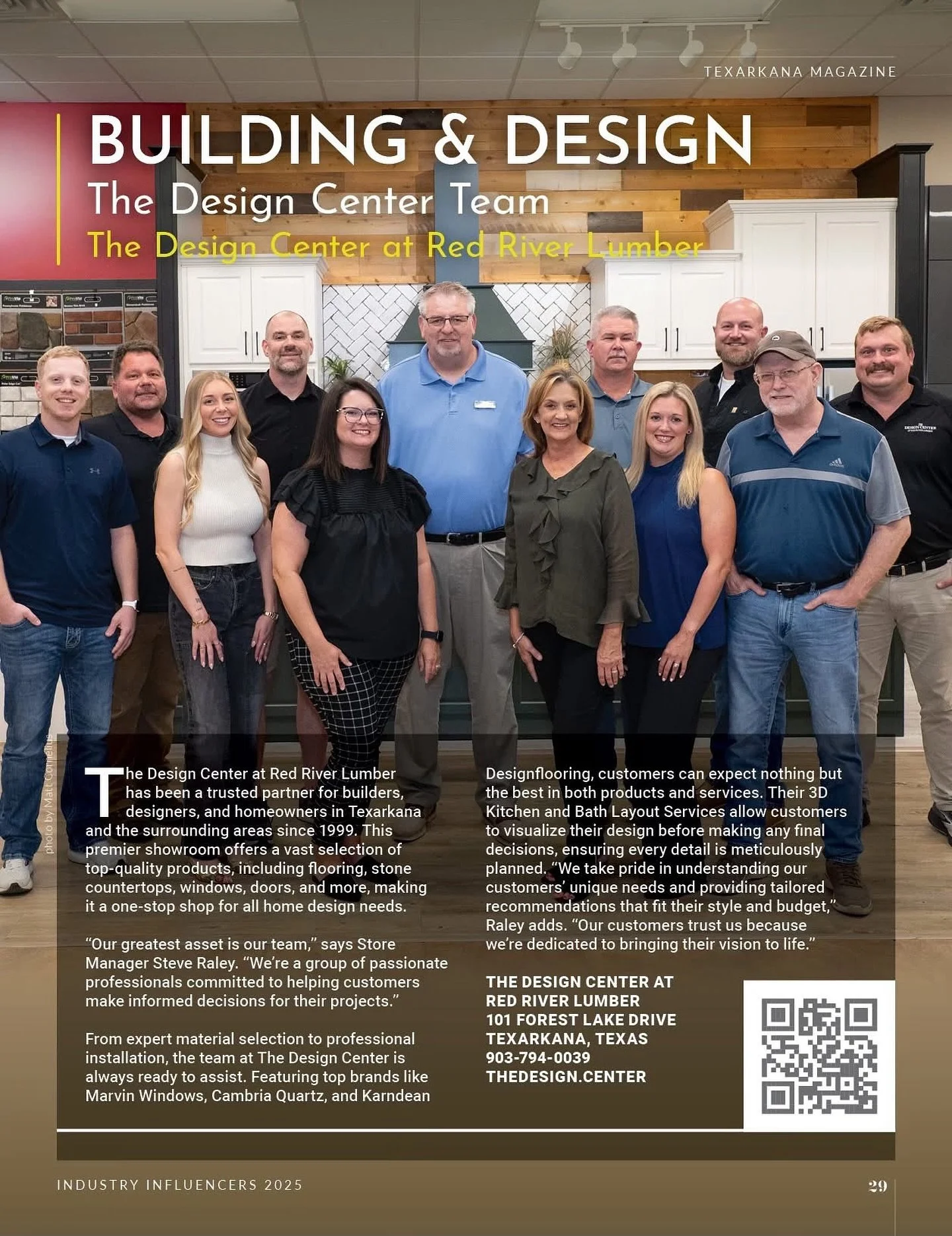 Meet The Design Center&rsquo;s Dream Team. 
We are proud to serve the Greater Texarkana Area with doors, windows, flooring, cabinetry, custom countertops, fireplaces, window treatments, and brick!

@txkmag 

#thedesigncenteratredriverlumber #gotxk