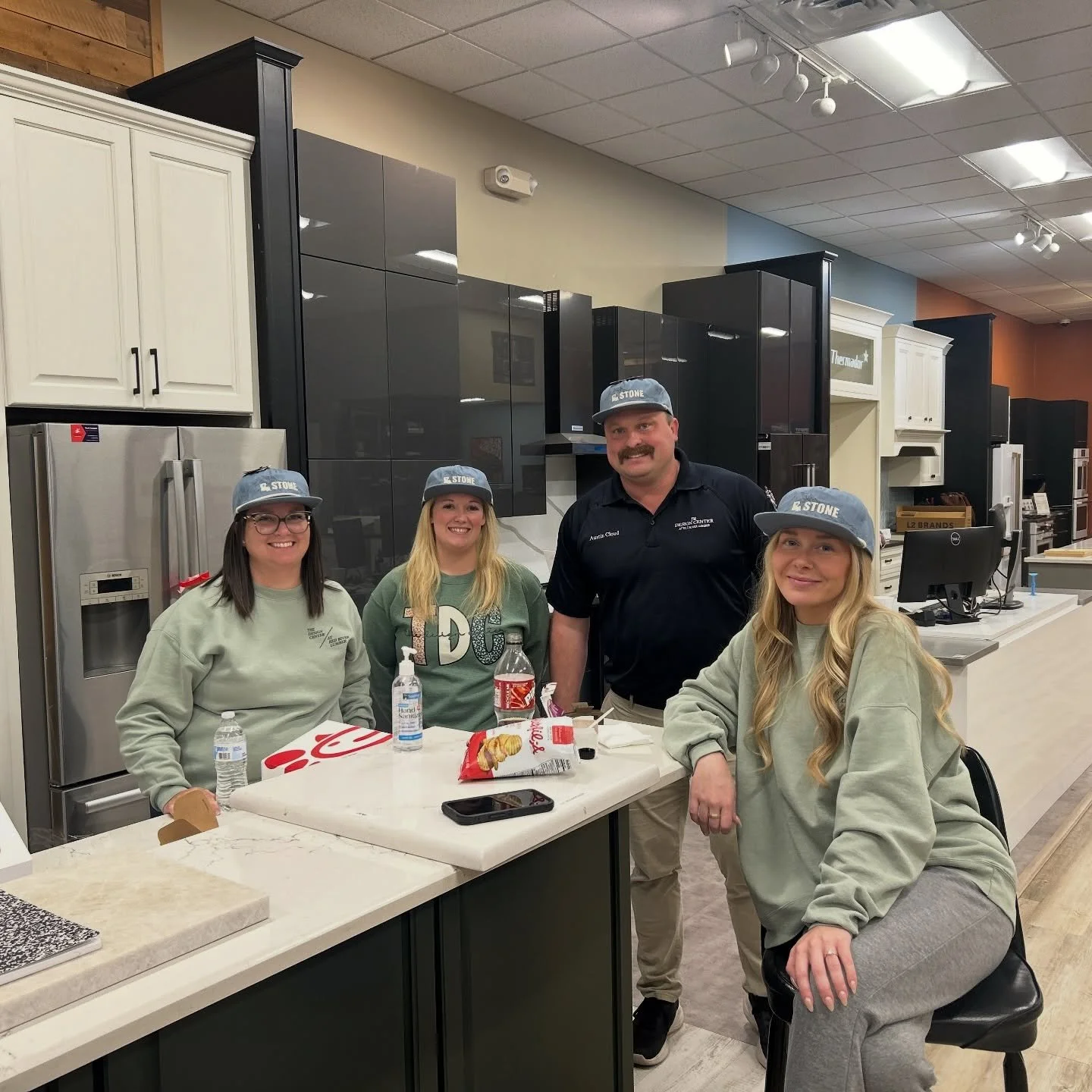 Thank you @louisianastonellc for the Lunch and Learn with our team!

#thedesigncenteratredriverlumber #stone #countertops