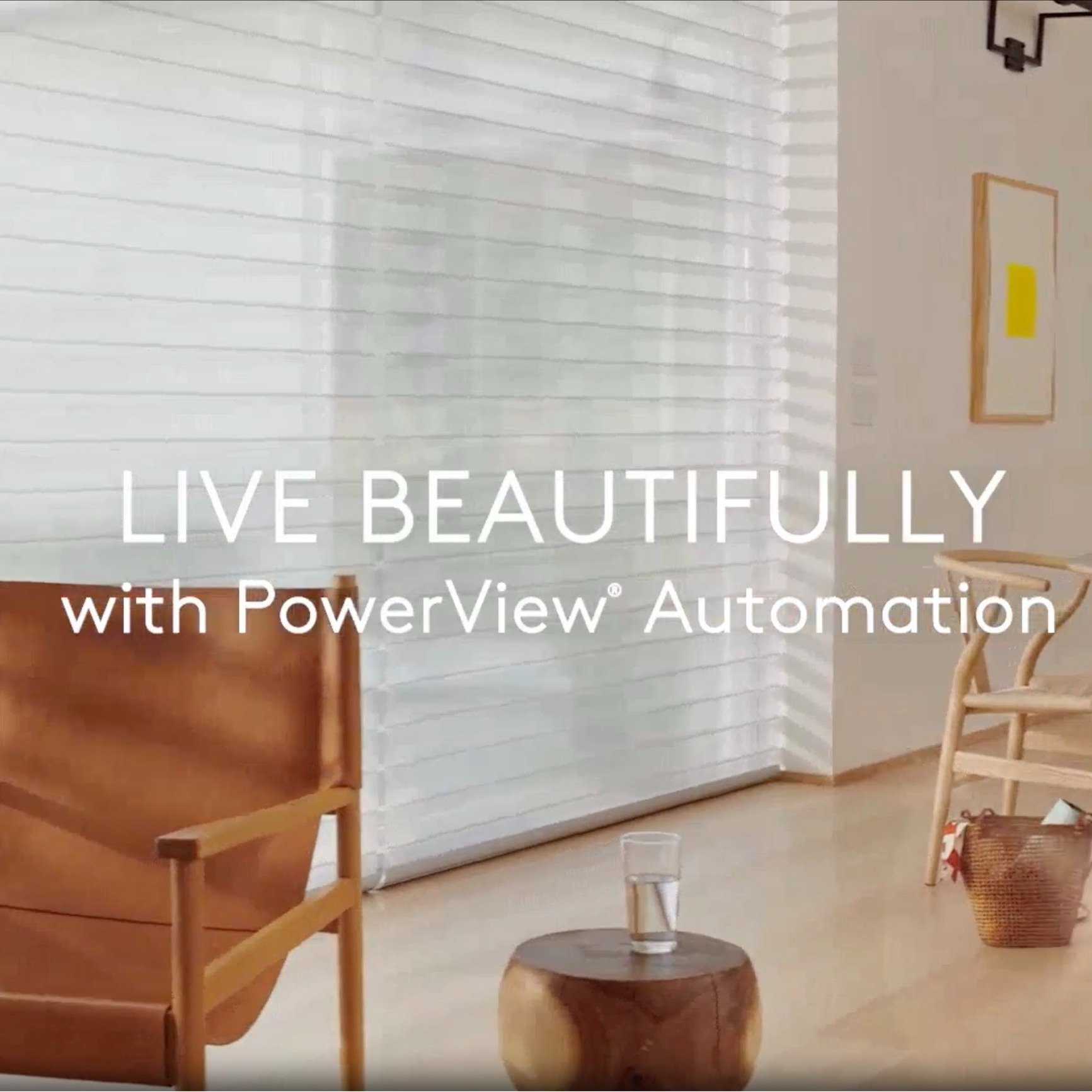 Imagine your shades lowering on their own as the afternoon sun rolls in &mdash; no remote, no getting up. PowerView&reg; Automation lets you schedule and control your Hunter Douglas&reg; shades from your phone or your voice. Your home, perfectly time