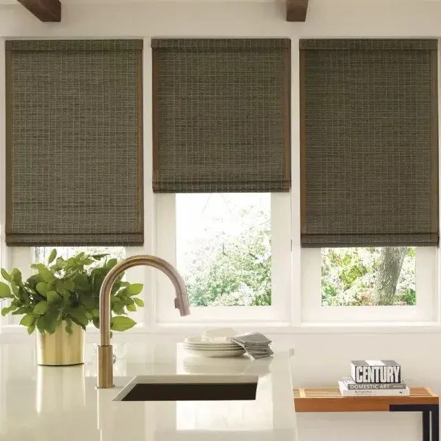 Bring the outside in. 🌿 Hunter Douglas Provenance&reg; Woven Wood Shades are crafted from natural reeds, grasses, and bamboo for warmth and texture you can feel. Organic, timeless, and unmistakably yours.

Visit or call to learn more.

The Design Ce