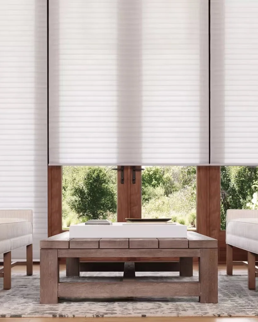 Summer&rsquo;s officially here. 🌞 Sunrooms, patios, and big bright windows are wonderful &mdash; until the glare and heat take over. Designer Roller and Sonnette&reg; Cellular Roller Shades keep your favorite spaces cool, comfortable, and beautiful 