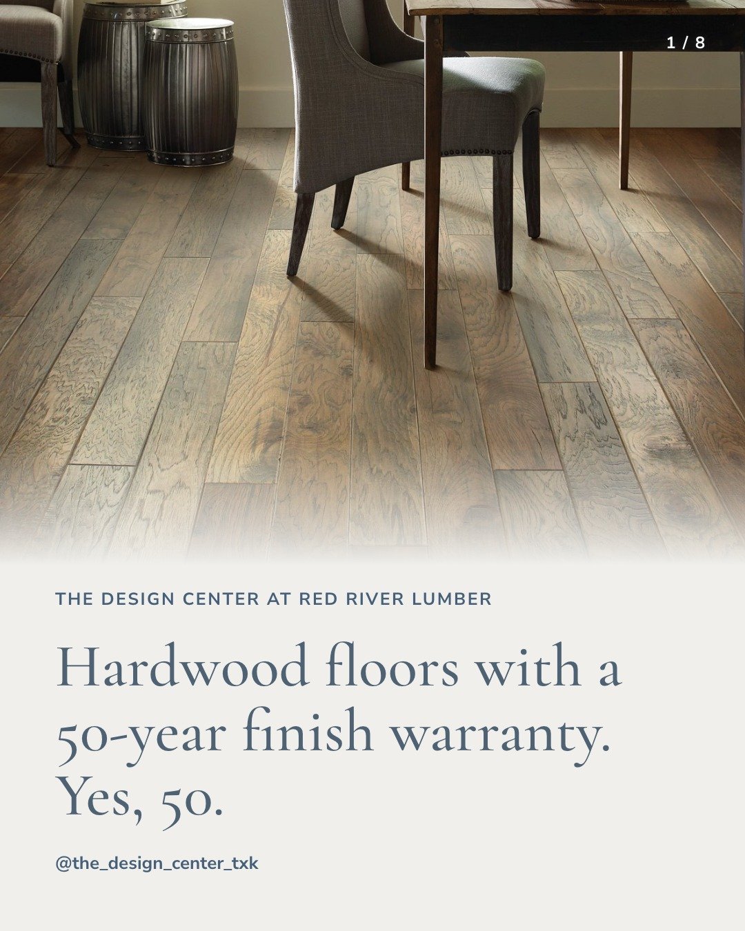 Have a project coming up? Come see the Anderson Tuftex line in person &mdash; Vickie and the team will help you find the right floor. The Design Center at Red River Lumber &middot; 101 Forest Lake Drive in Texarkana &middot; (903) 794-0039