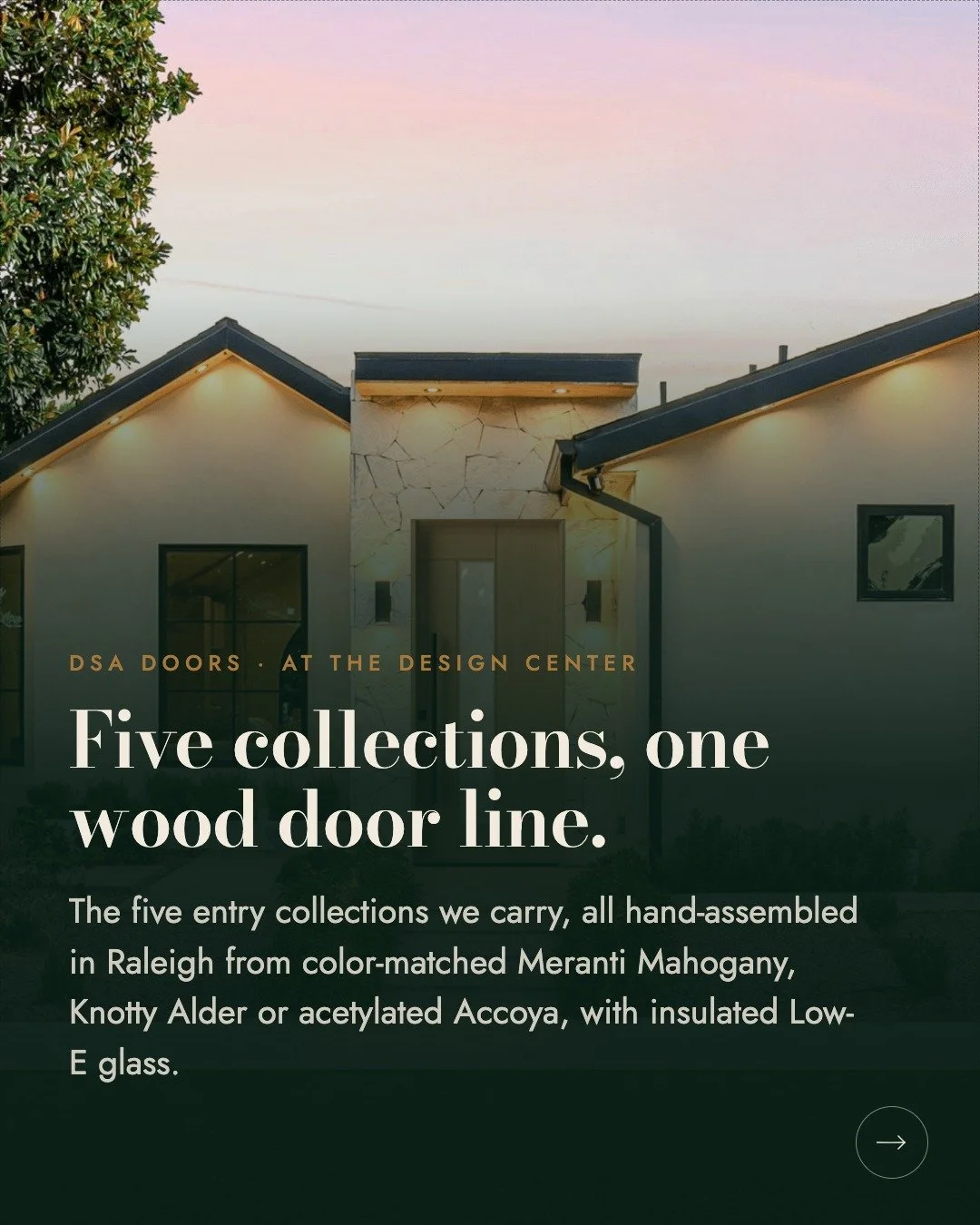 Five collections, one wood door line &mdash; 
Which collection fits your front entry? 

The Design Center at Red River Lumber
101 Forest Lake Drive
Texarkana, TX 75503
(903) 794-0039

#DSADoors #WoodEntryDoor #EntryDoors #TexarkanaBuilder #AshdownArk