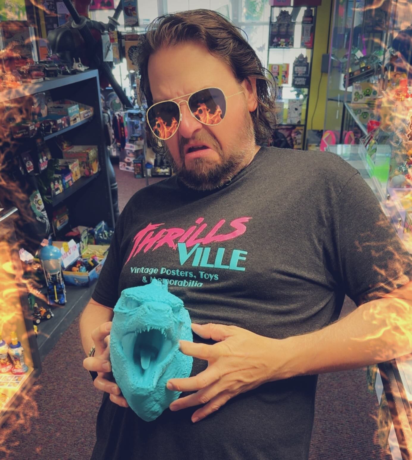 Bursting with fruit flavor &hellip; and maybe a few other things on this glorious Friday. Come visit me and Godzilla from 10-7. 👾
#thrillsville618 #edwardsville #smallbusiness #godzilla #collectibles #3dprintable #friyay #ladiesandgentlementheweeken