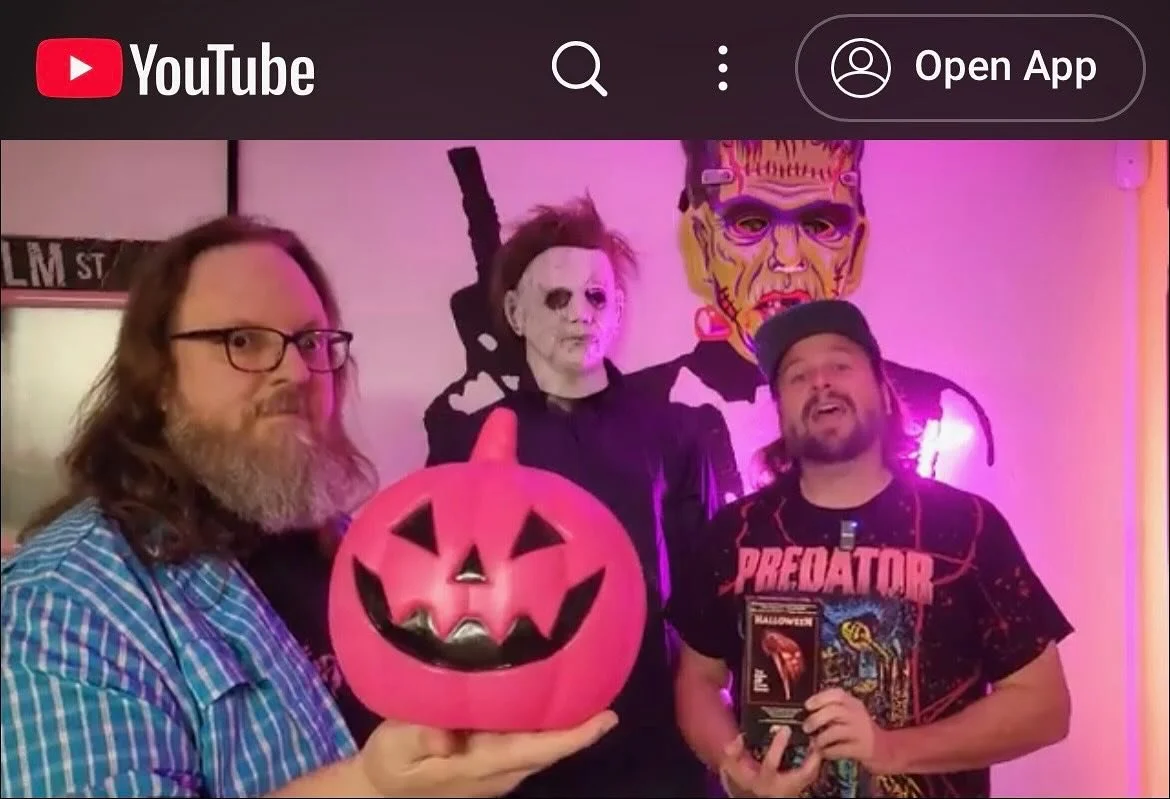 New episode of SCARY BUT NOT THAT SCARY now available for you to waste your time watching. See two nerds on a couch talk about their favorite V/H/S series. What is YOUR favorite V/H/S segment?! Comment below! 

#thrillsville618 #edwardsville #vhs #vh