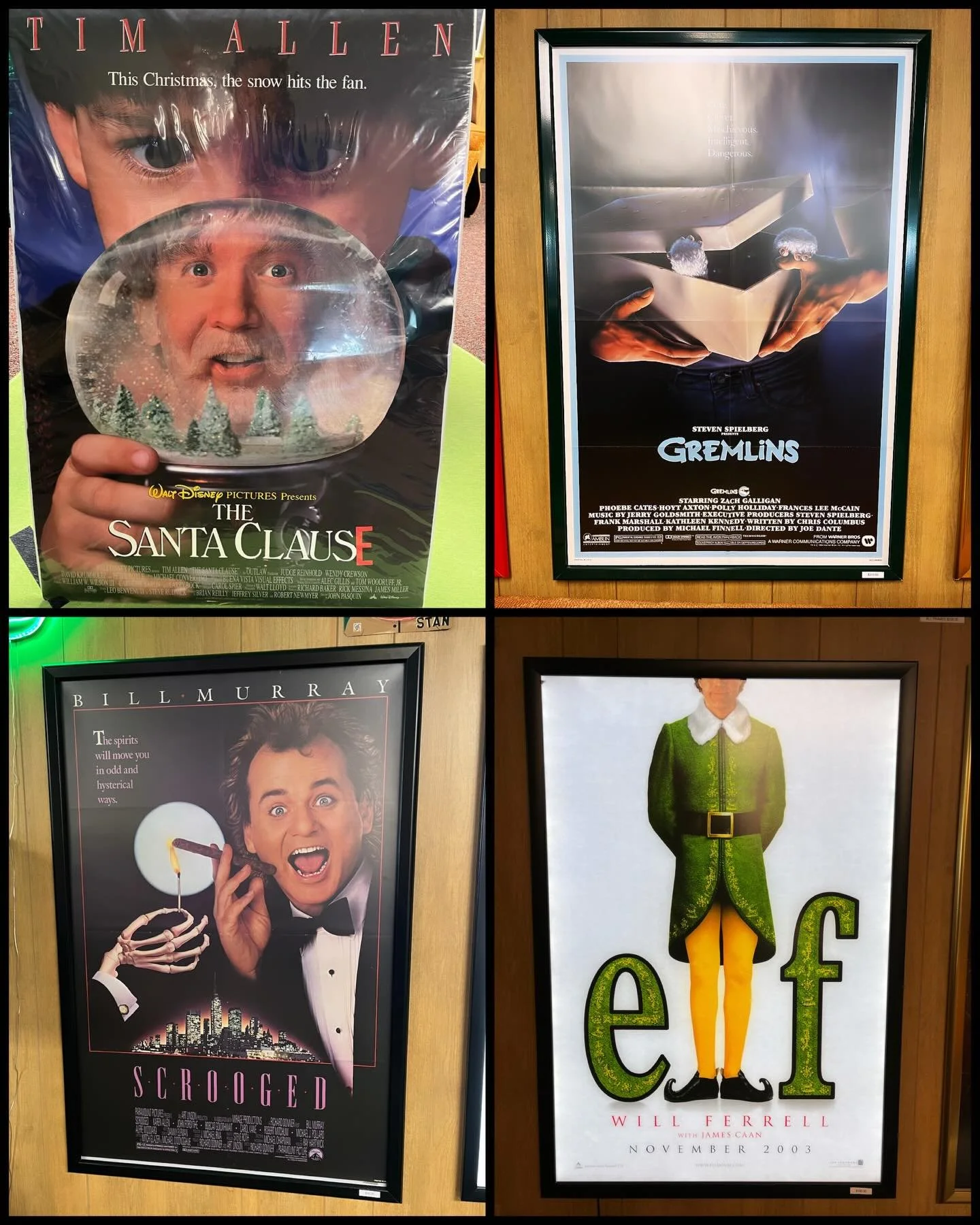 Getting into the holiday spirit with a few of my favorites! (Ghostface voice): What&rsquo;s your favorite holiday movie?! 😂 
&hellip; and don&rsquo;t say Die Hard. I get it. 🙄😂😎 

#thrillsville618 #edwardsville #whatsyourfavorite #holidays #holid