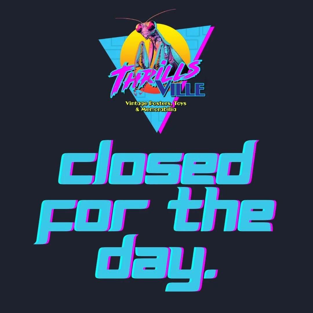 Sorry friends, something has come up and I&rsquo;m closing up for the day. Be excellent to each other. 👾

#thrillsville618 #edwardsville #downtownedwardsville #smallbusiness #shoplocal