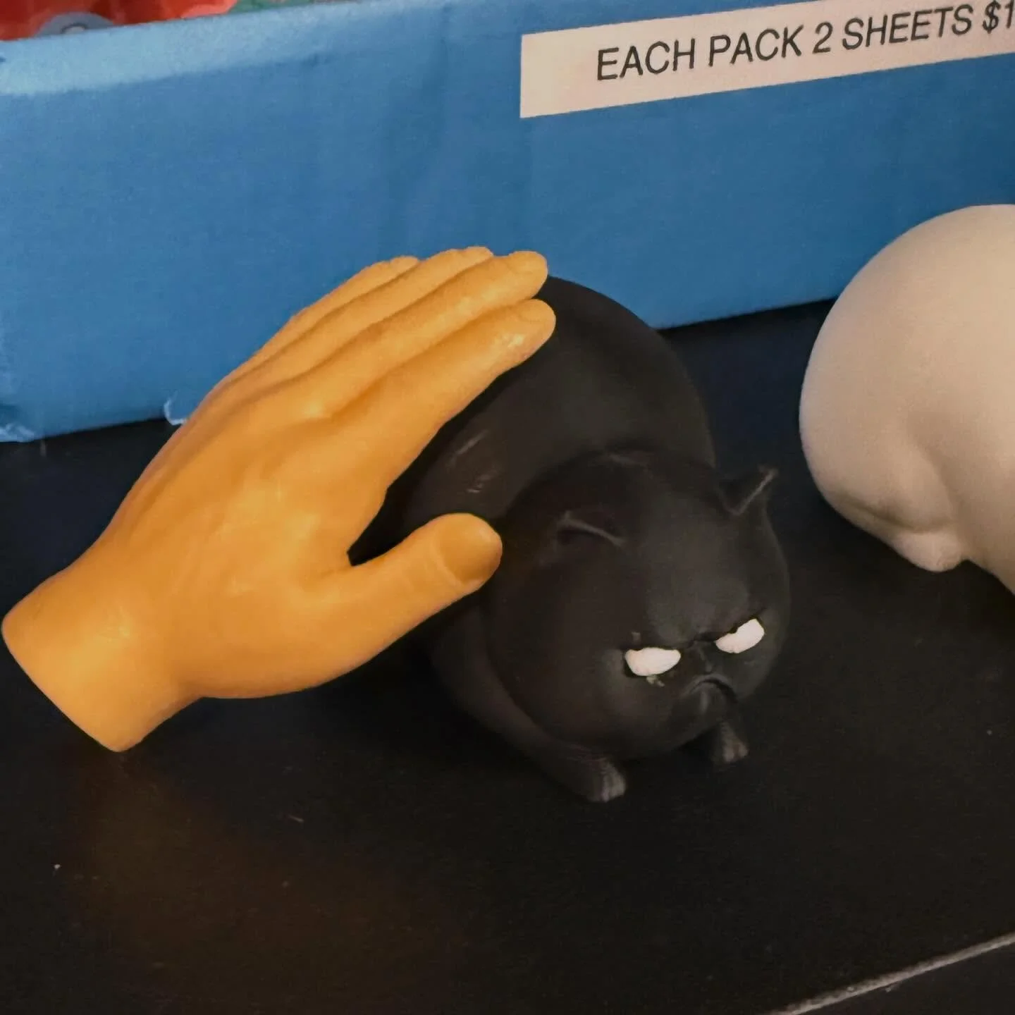 To pet or not to pet, that is the question. He angy. Plenty of time this weekend to cross a few more folks off your list, pick up weird and fun stocking stuffers and gifts, and see me! 😎 Remember you get a free mystery #Funko gift with every purchas