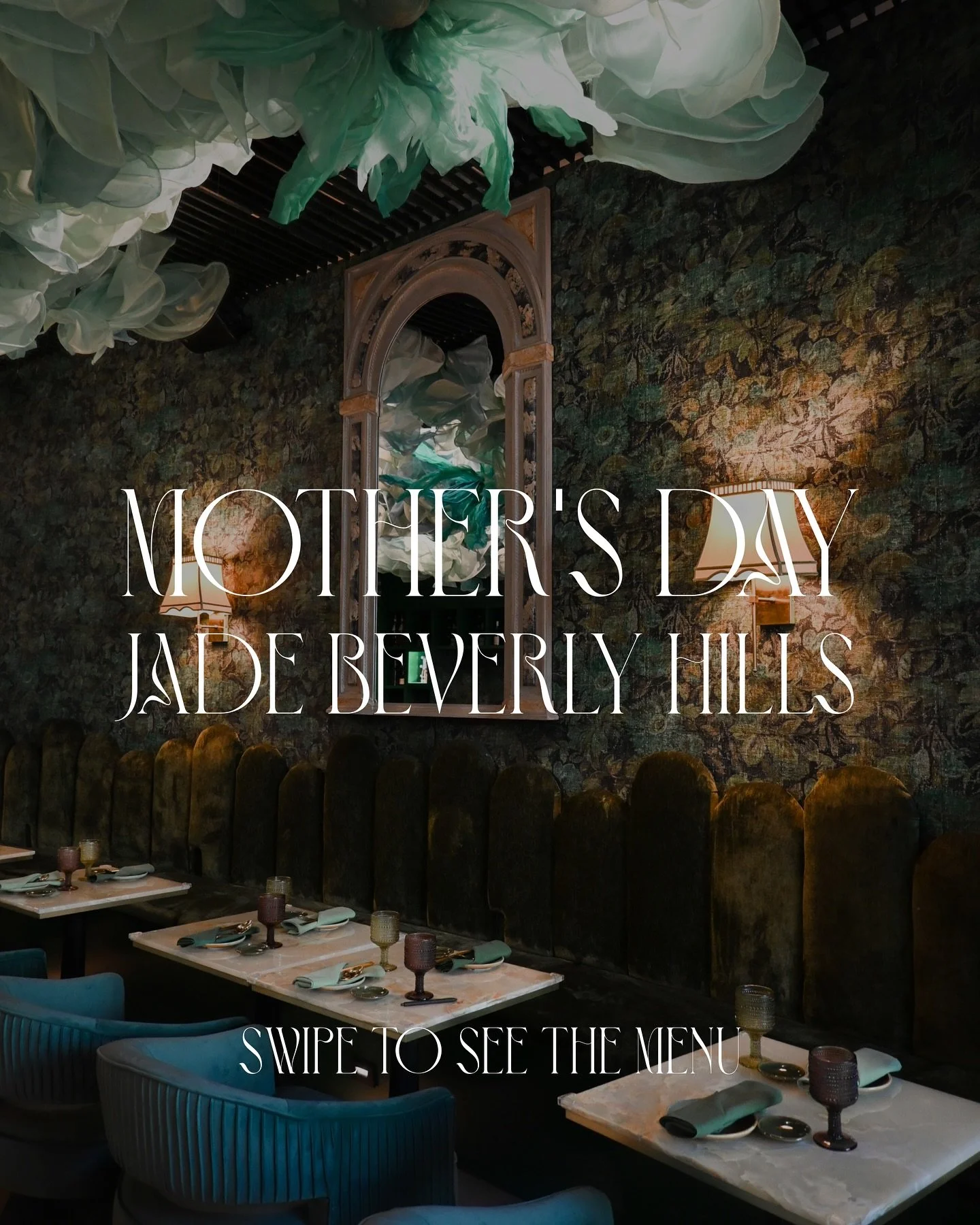 Celebrate the women who raised us with Mother&rsquo;s Day dinner at Jade 💚