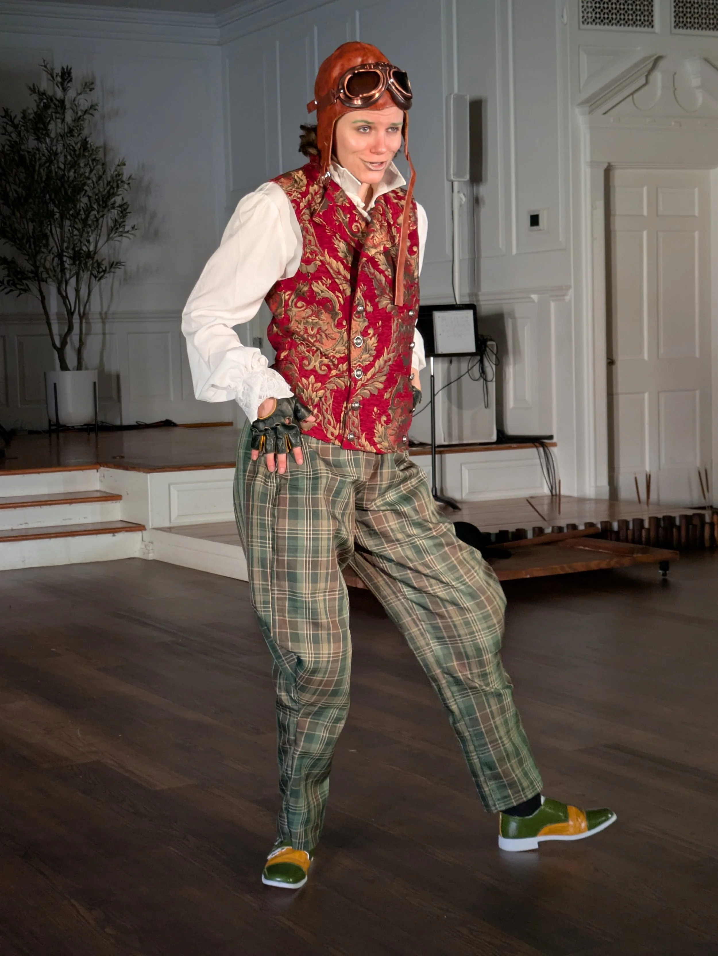 Nat Sherwood as Mr. Toad in The Wind in the Willows