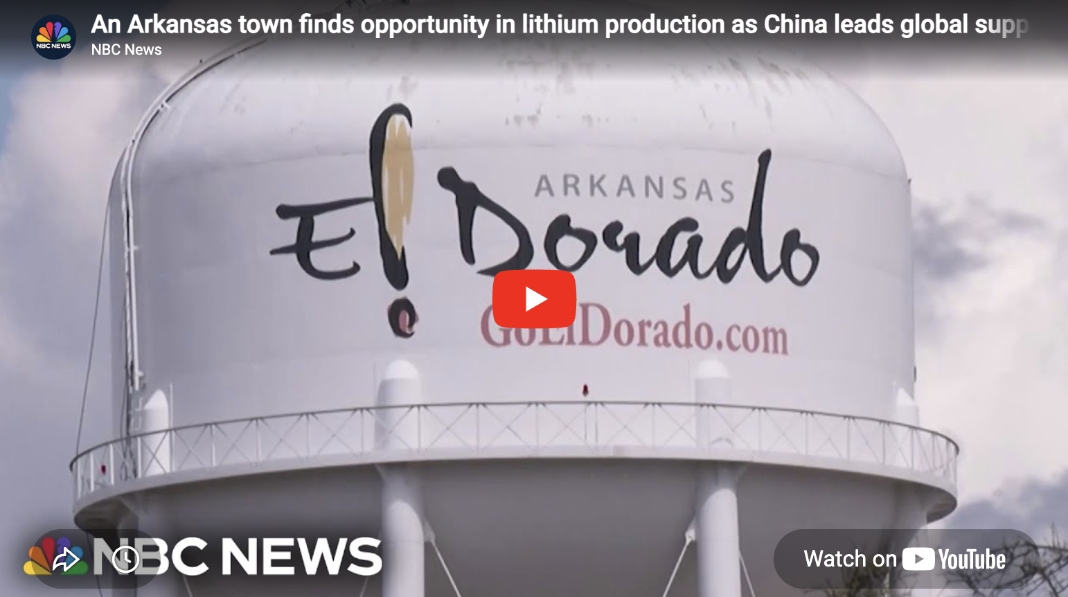 NBC News Spotlights Arkansas as Front Line in America’s Lithium Race