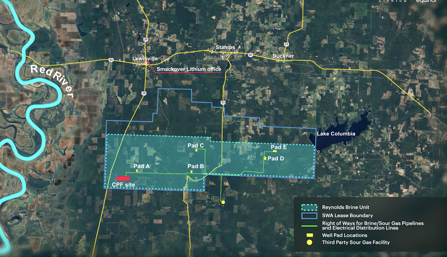 Smackover Lithium Awards Final Major Construction Contract for SWA Project