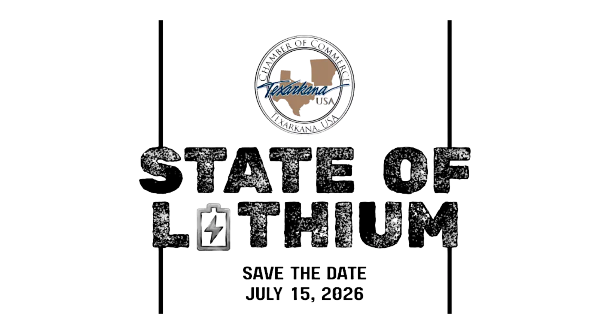 Texarkana Chamber Announces Inaugural ‘State of Lithium’ Event for July 15