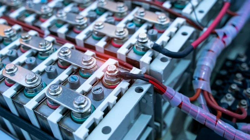 Technology category: electrical connections on a battery