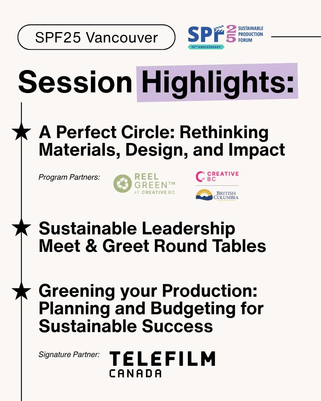 🎬 Get to know our SPF25 Vancouver event &amp; all the programming we&rsquo;re going to cover! 🍁🌎

From strategizing for circular material reuse, to round table networking with industry veterans, to understanding the dual role of AI in sustainabili