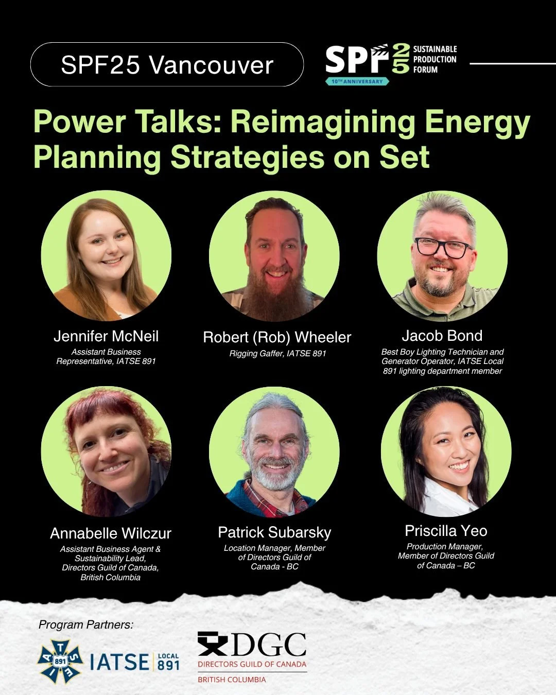 ⚡ As the industry shifts toward cleaner, smarter energy solutions, it&rsquo;s time to catch that wave and lead the charge! 🌊

Join us for a lively panel that pulls back the curtain on how film and television sets are powering up in new ways, from ge