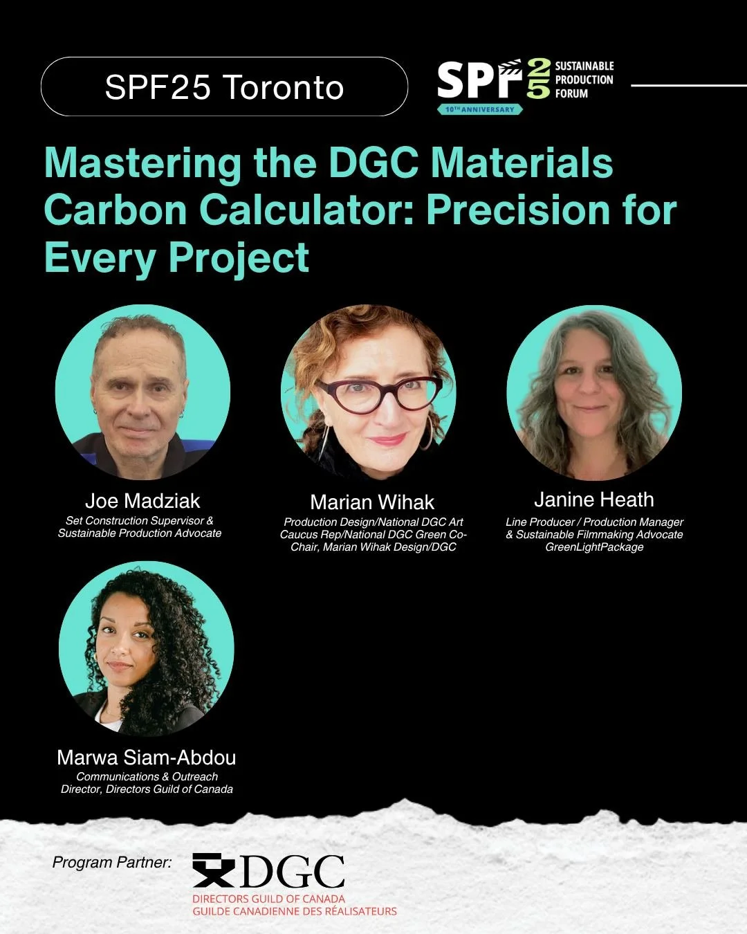 Explore the expanded DGC Materials Carbon Calculator, an essential tool for understanding embodied carbon in production materials. 💨➕🟰

Designed for crew and department heads committed to measurable sustainability, this session demonstrates how the
