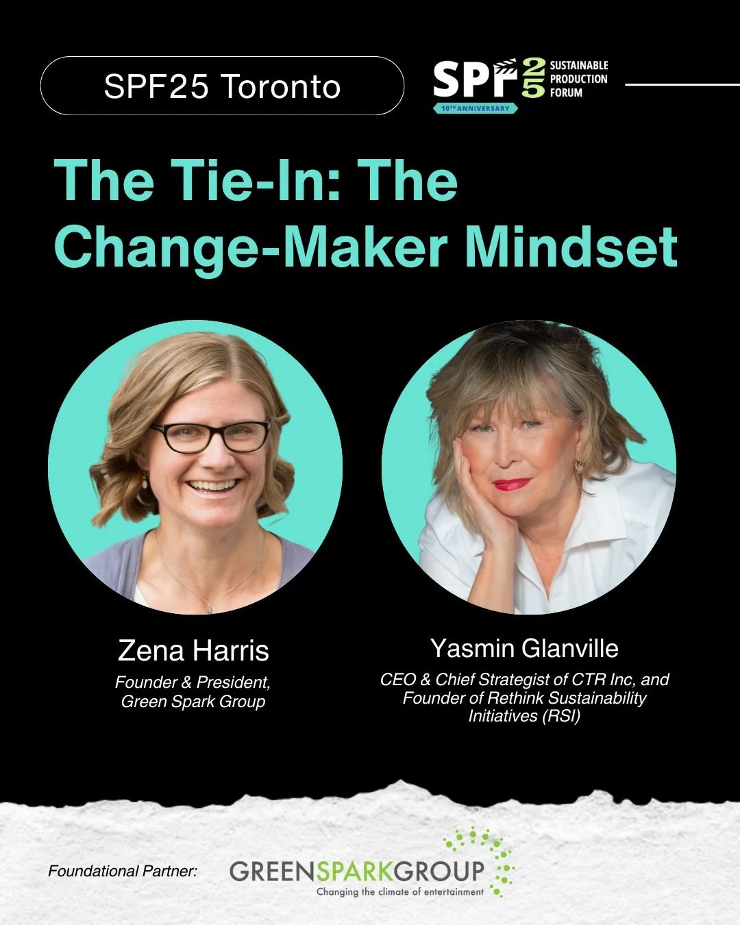 A special live recording of @the_tie_in_podcast is coming to SPF25 Toronto! 🎙️🎉

💬 In this fireside chat, we sit down with Yasmin Glanville, an accomplished strategist and certified practitioner in both strategic foresight and design thinking. 

W
