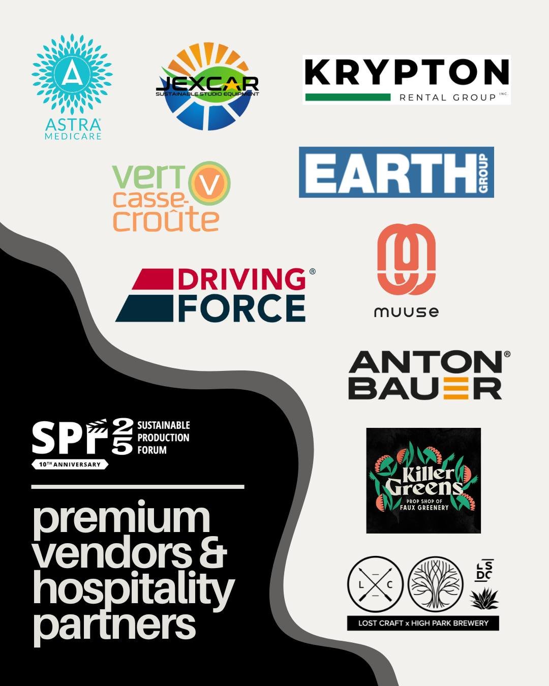Shout out to our incredible Premium Vendors and Hospitality Partners! Thank you for making SPF25 possible! 🌎🎬

Your work and dedication to SPF uplifts our mission to drive sustainability across the creative industries.

Thank you to:
🌱 Premium Ven