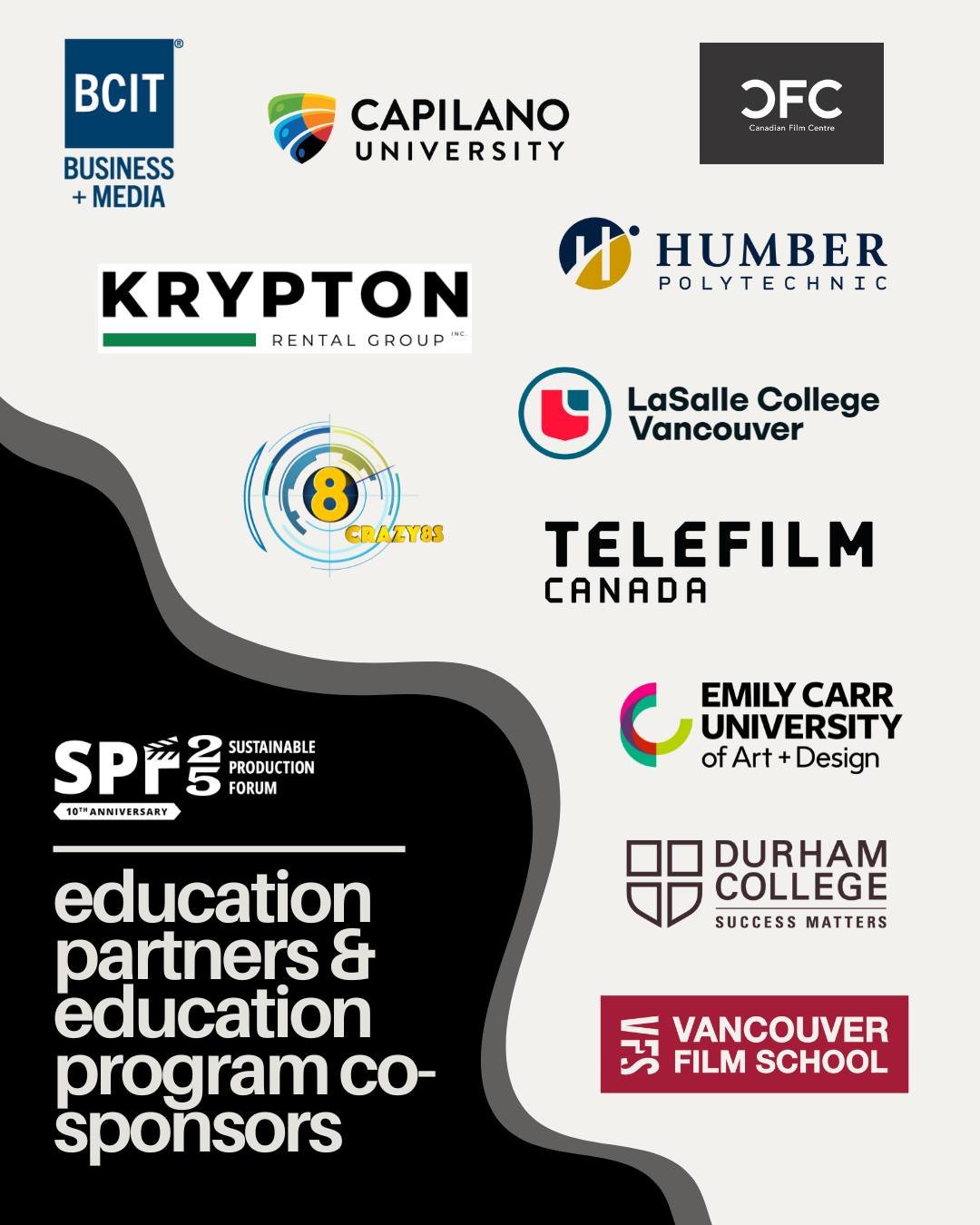 A huge thank you to our amazing Education Partners and Education Program Co-Sponsors for making SPF25 possible! 🌱💚

Their commitment to sustainability education excellence helps us deliver the sessions, workshops, and programming that make #SPF25 a