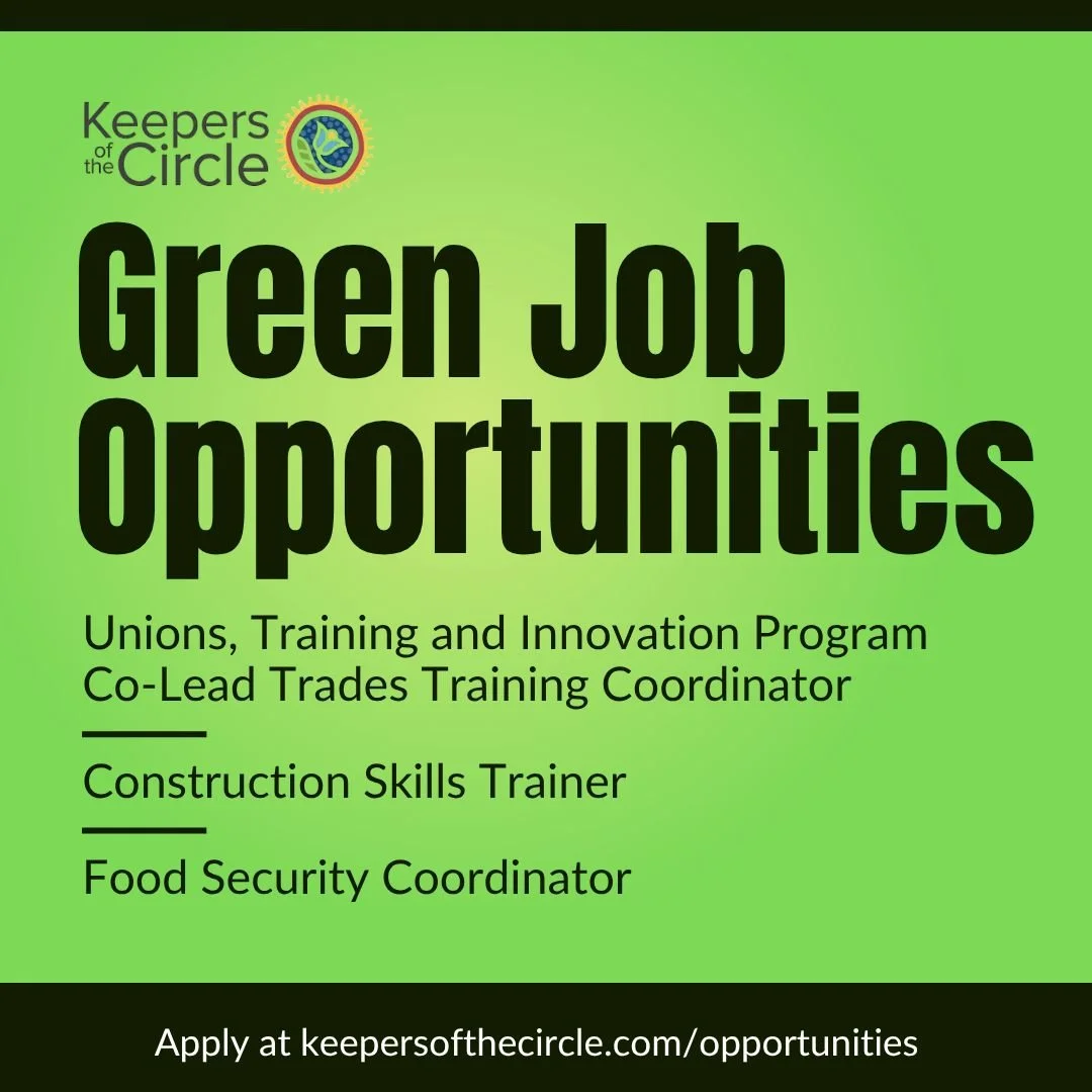 👀 Looking for opportunities within the sustainability, arts, and culture industries? @keepersofthecircle is hiring for several positions!

Keepers of the Circle is an Indigenous Hub operated by the Temiskaming Native Women&rsquo;s Support Group, a n
