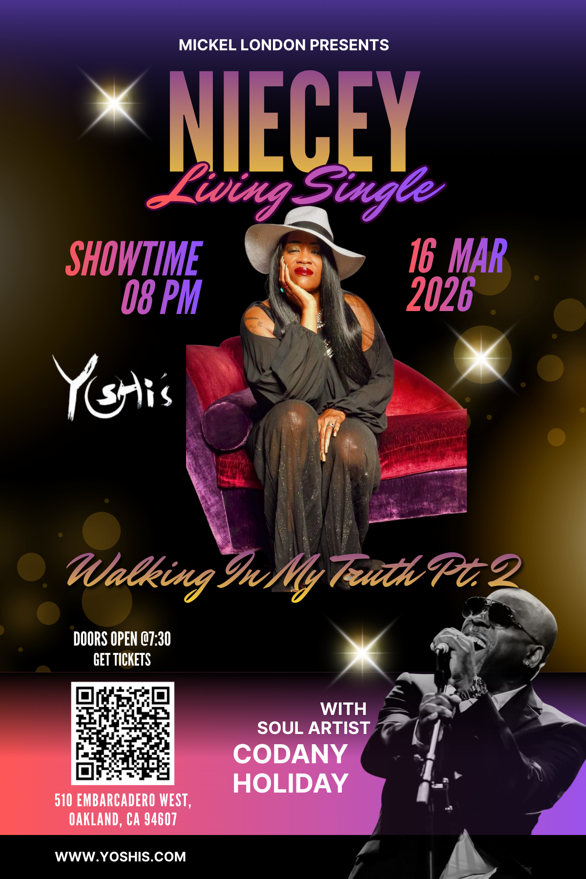 Nieces LivingSingle live at Yoshi’s 