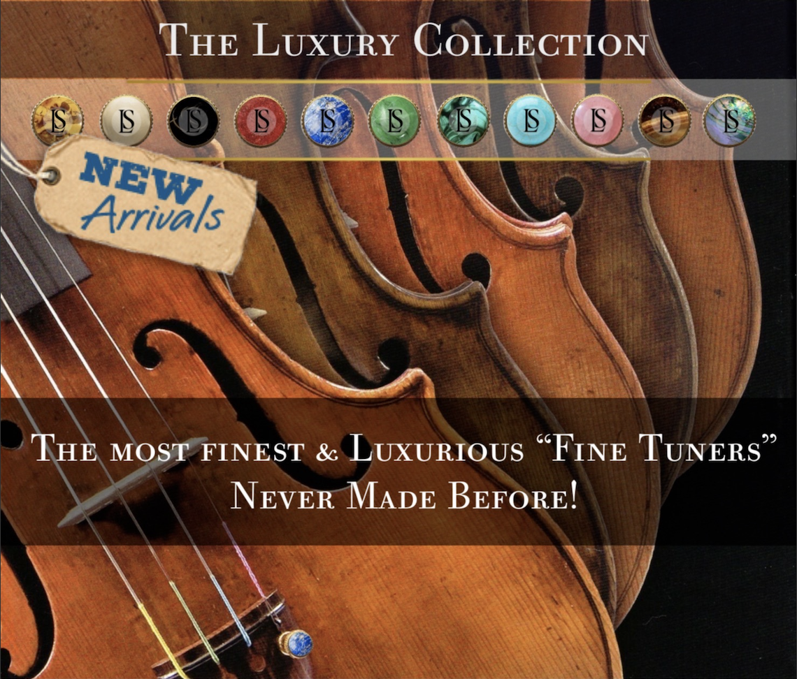 Fine Tuners for Violin and Viola - The Luxury Collection