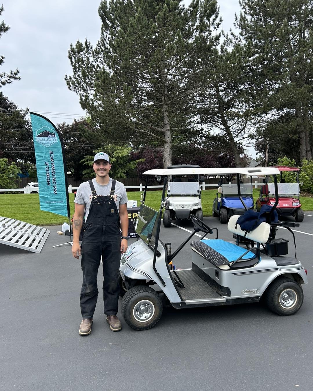 Swing by Claremont Golf Club for the Northwest Custom Carts mobile service day! We&rsquo;re offering 20 minute check ups for your cart covering the essentials, and Aaron is available to answer any questions or schedule appointments for larger service