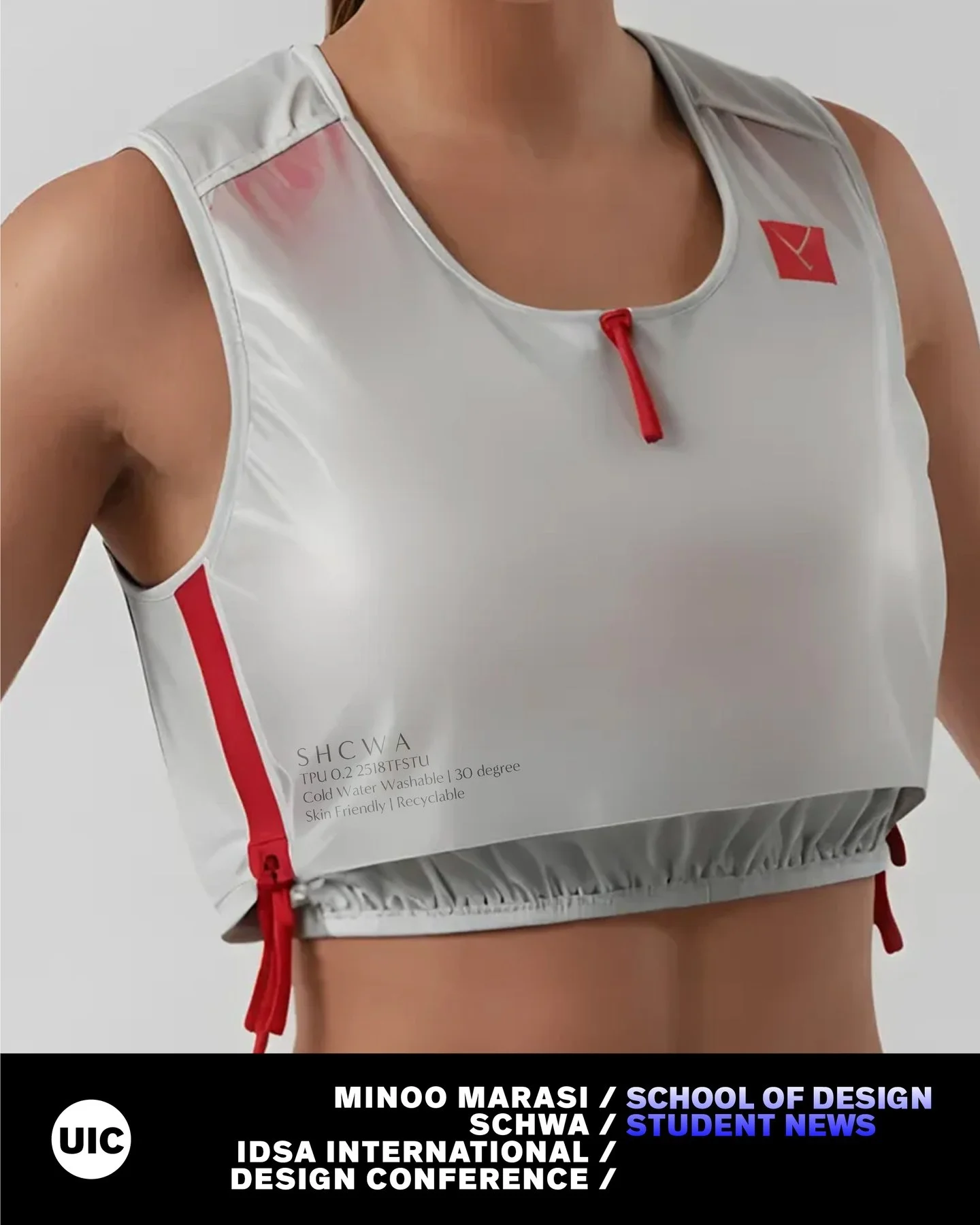 Minoo Marasi, MDes GD student and MDes ID alum, has been chosen to exhibit her project &quot;Schwa&quot; in the Product Showcase category at the IDSA International Design Conference in Detroit, Michigan.

&quot;Schwa&quot; is a subliminal breathing c