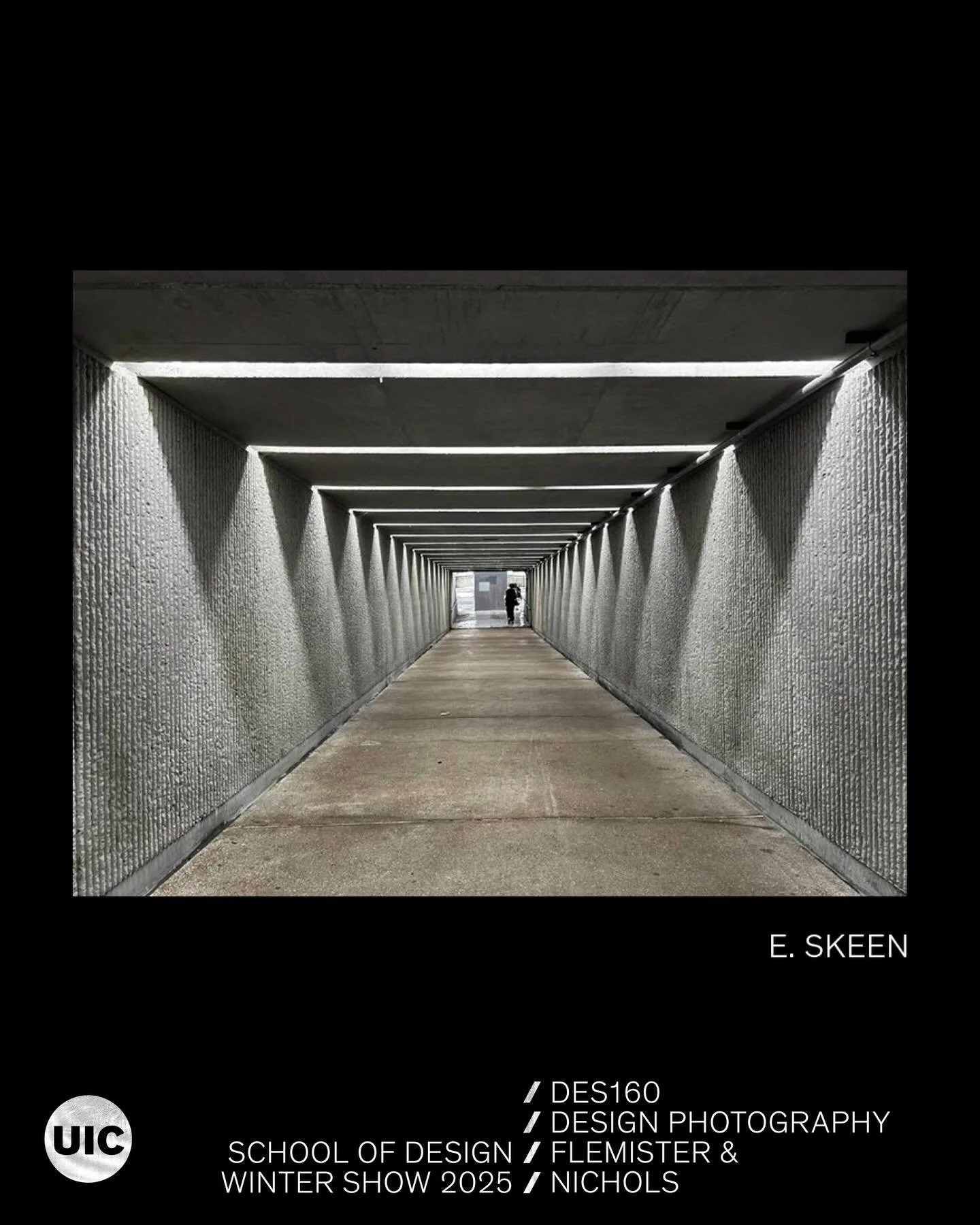 DES160 introduces students to photography in the context of design. This project provides an opportunity to explore the relationship between light and its constant counterpart shadow, revealing how their interplay shapes form and influences perceptio