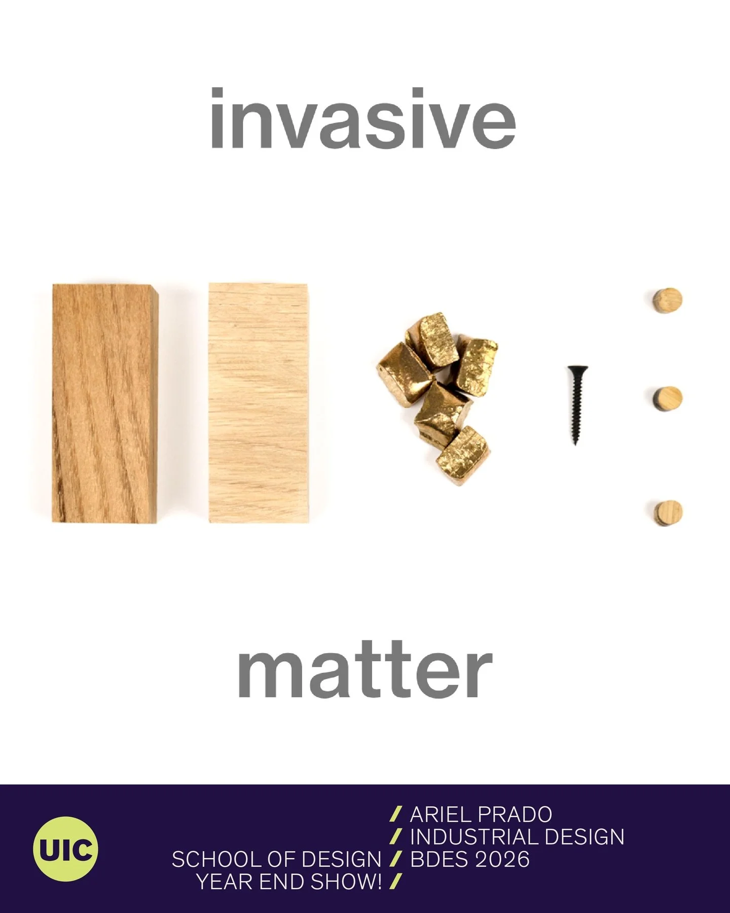 Made from what was lost.

Black locust is invasive and one of the hardest, most resilient woods in North America. It spreads fast and heals the land it touches. We burn it anyway, because no one decided it was worth keeping. Invasive Matter is a stoo