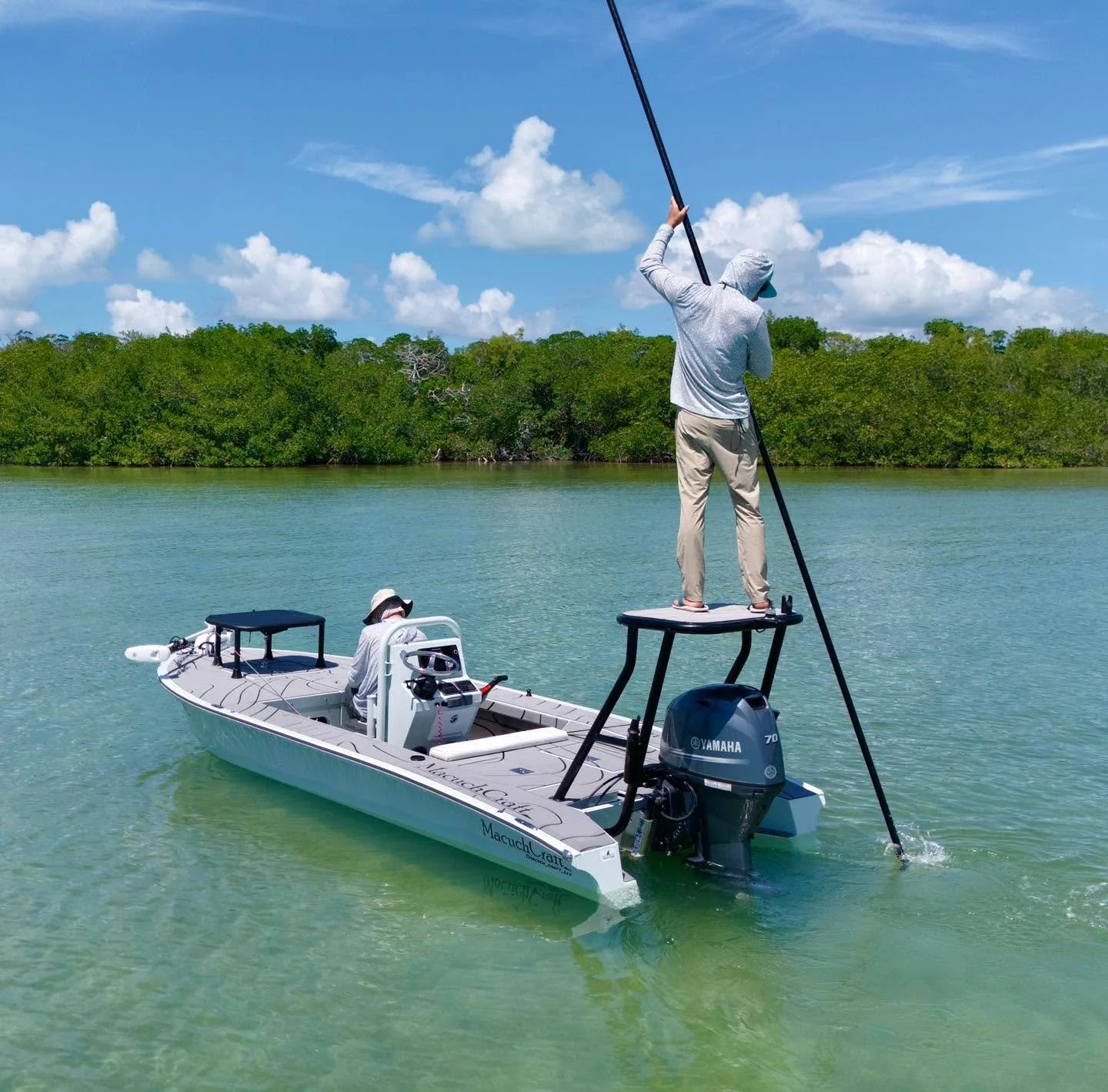 Push pole &gt; push notifications. Happy Friday.

#watermanoutfitters
#diveintoadventure