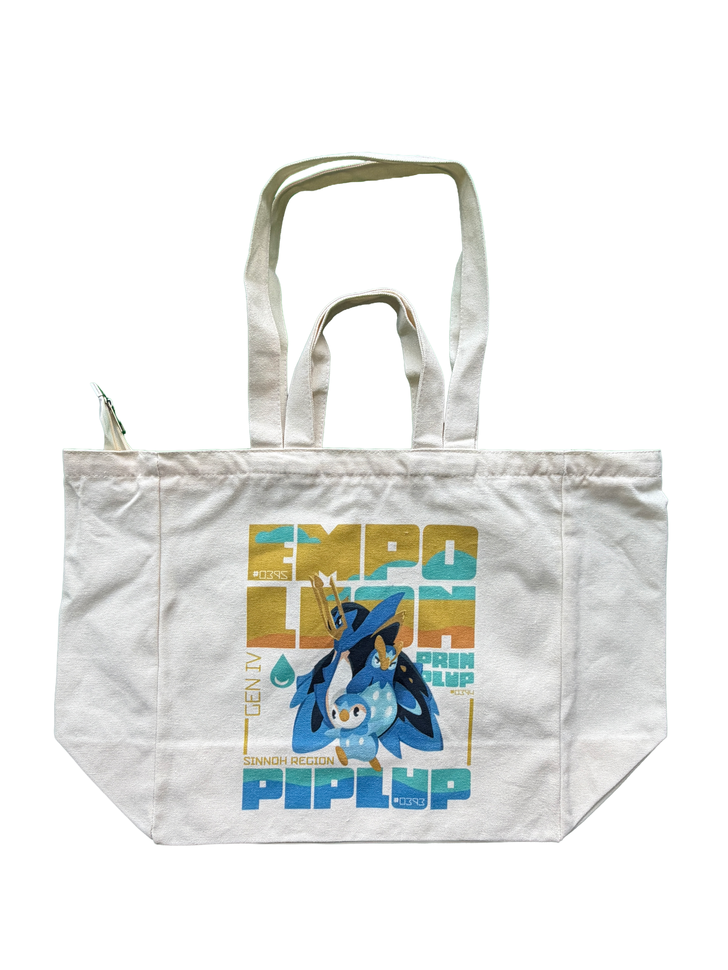 Piplup Large Totebag | Pokemon Totebag