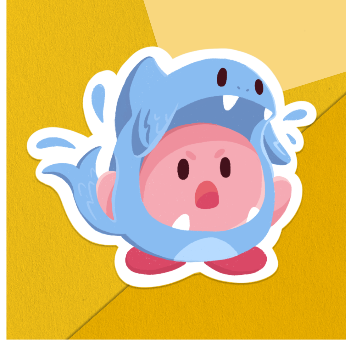 Shark Kirby Sticker Mockup.png