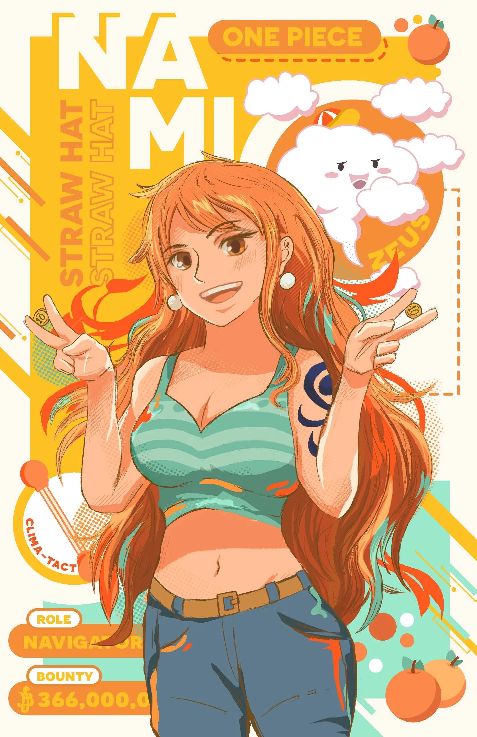 Nami - One Piece - 11x17(1).jpg