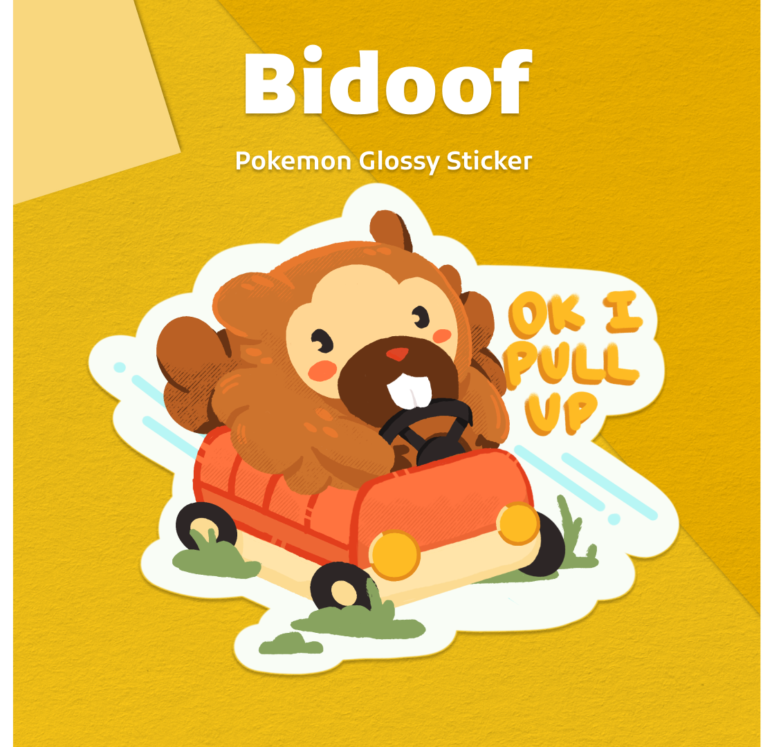 Bidoof Sticker Mockup 2.png