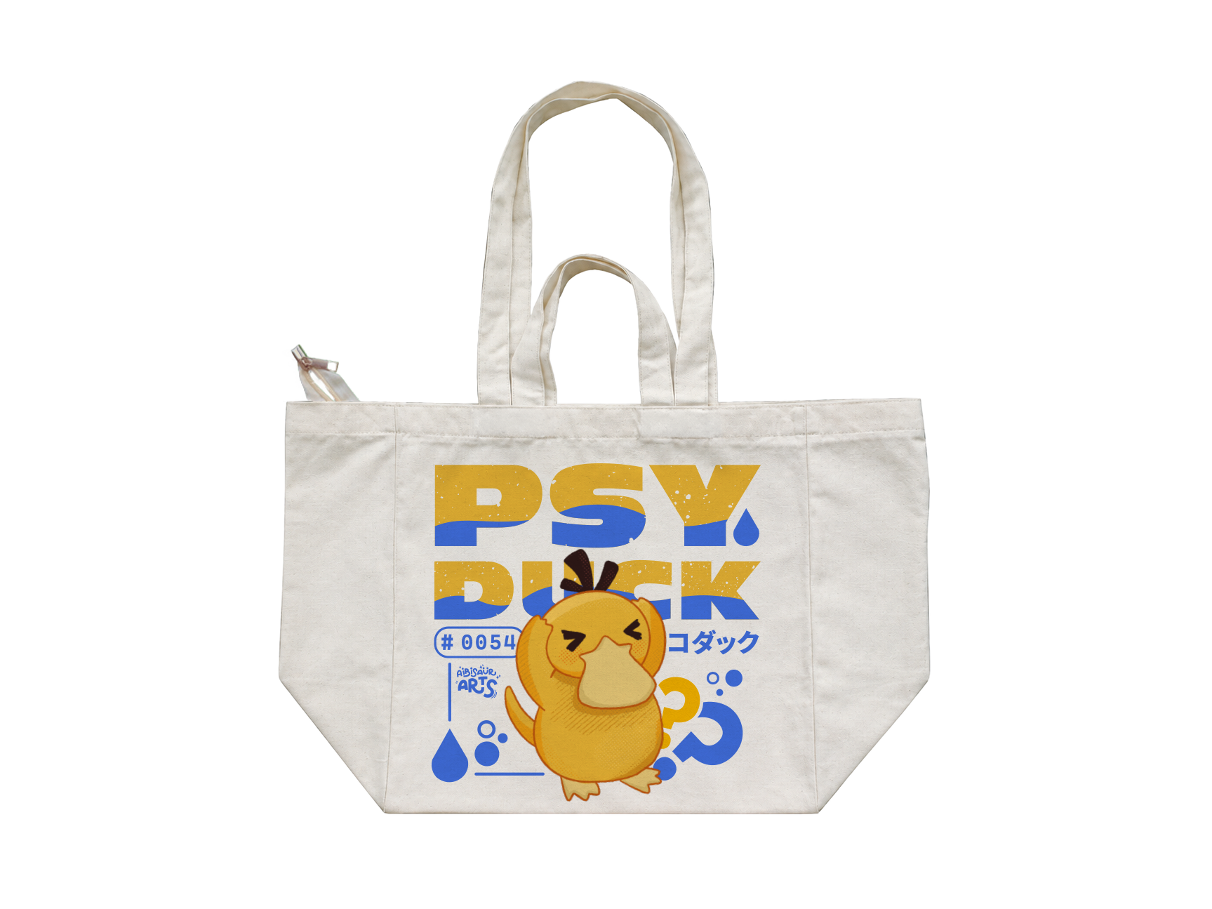 Psyduck Large Totebag | Pokemon Totebag