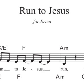 Run to Jesus - PDF